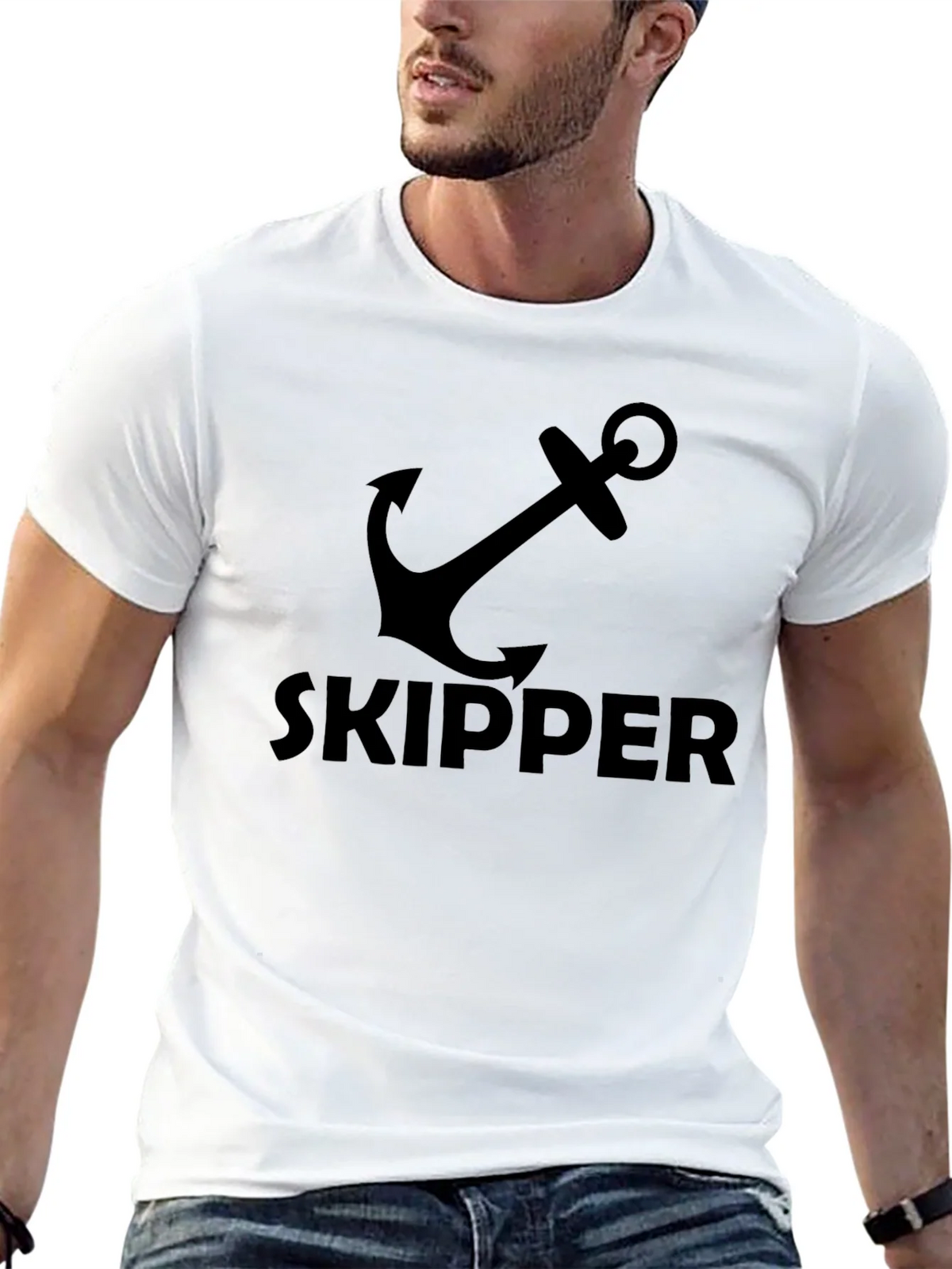 Skipper Anchor T-Shirt - Nautical Style product image 12