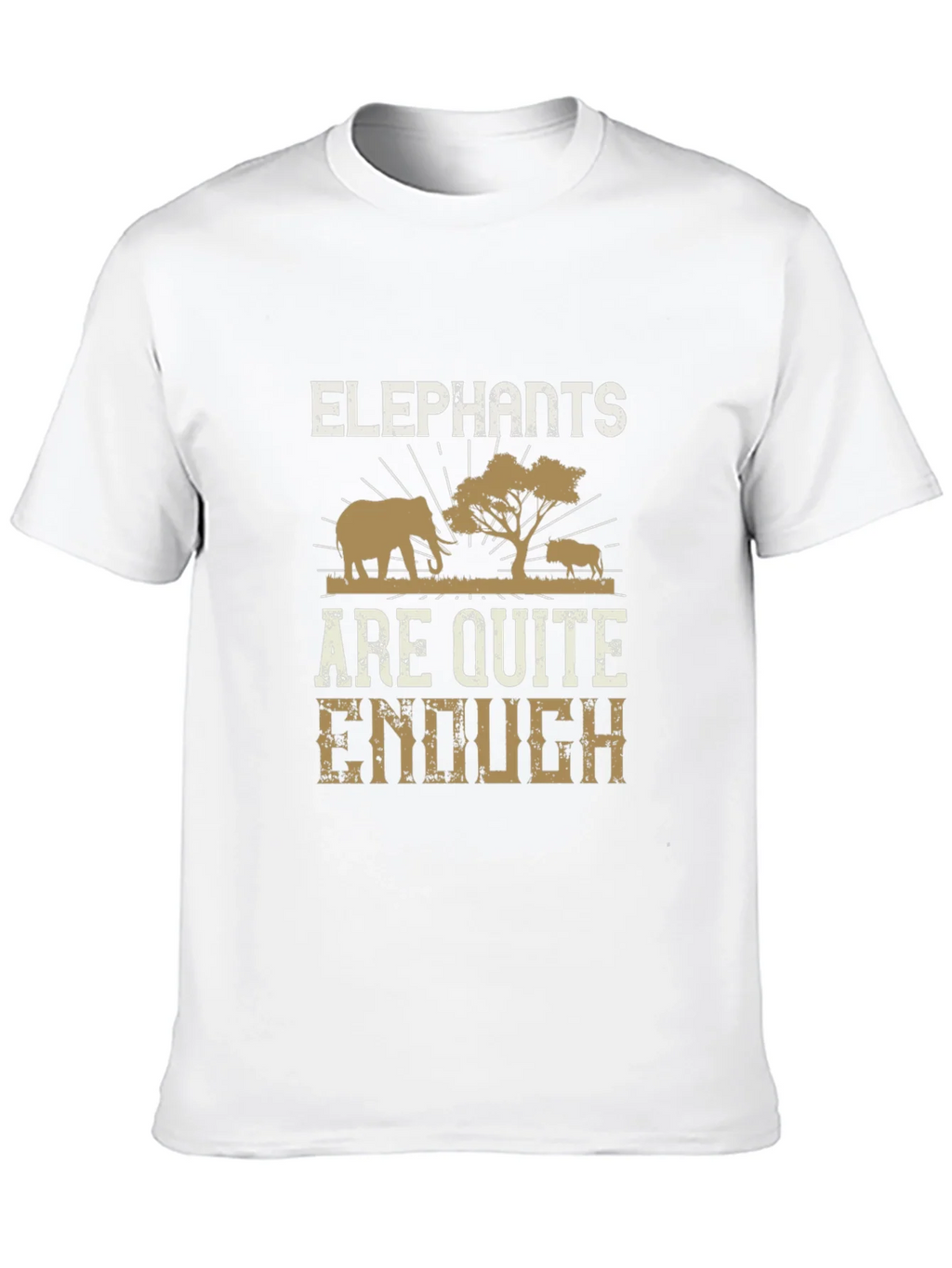 Elephant T-Shirt: Are Quite Enough Safari Tee product image 9