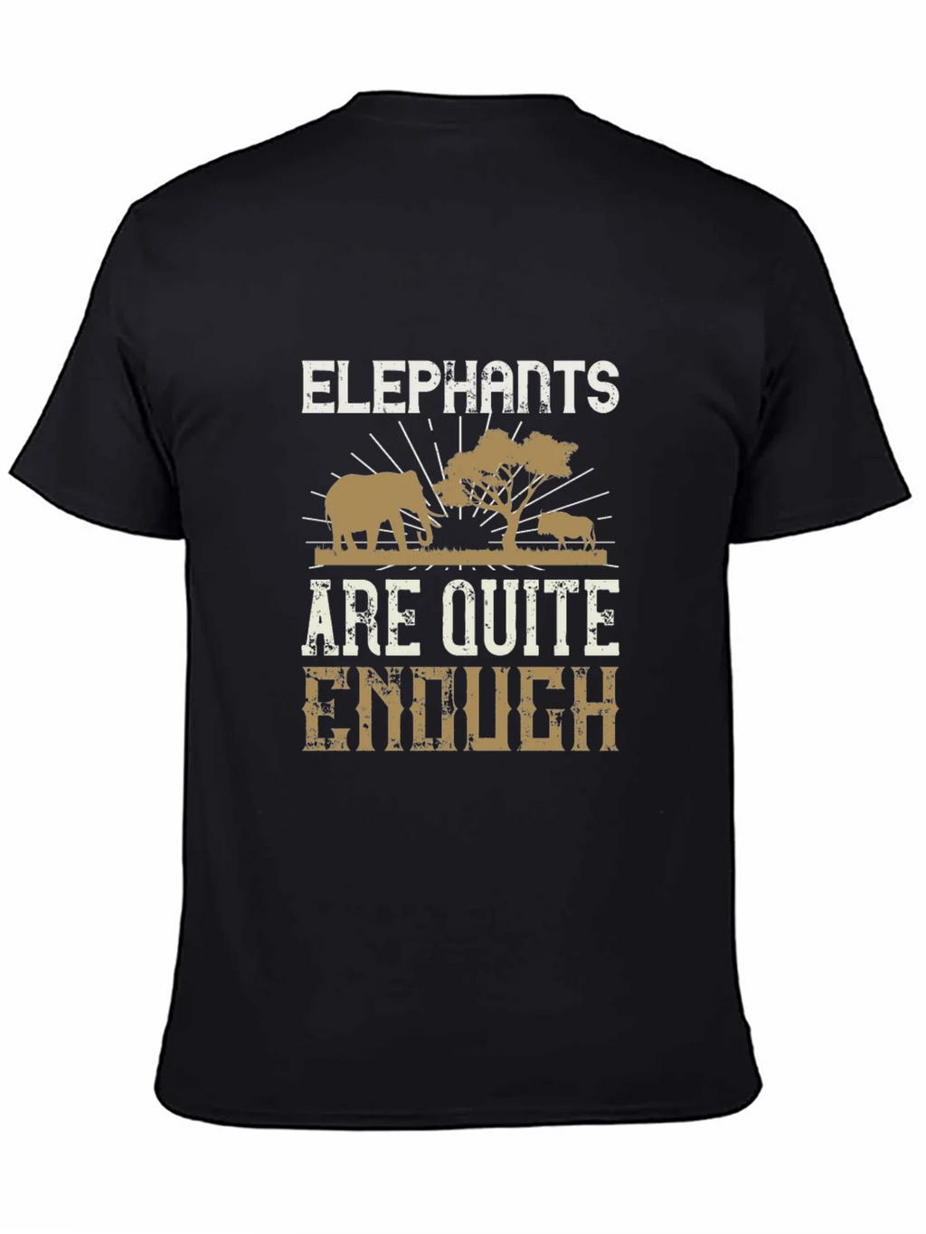 Elephant T-Shirt: Are Quite Enough Safari Tee product image 4