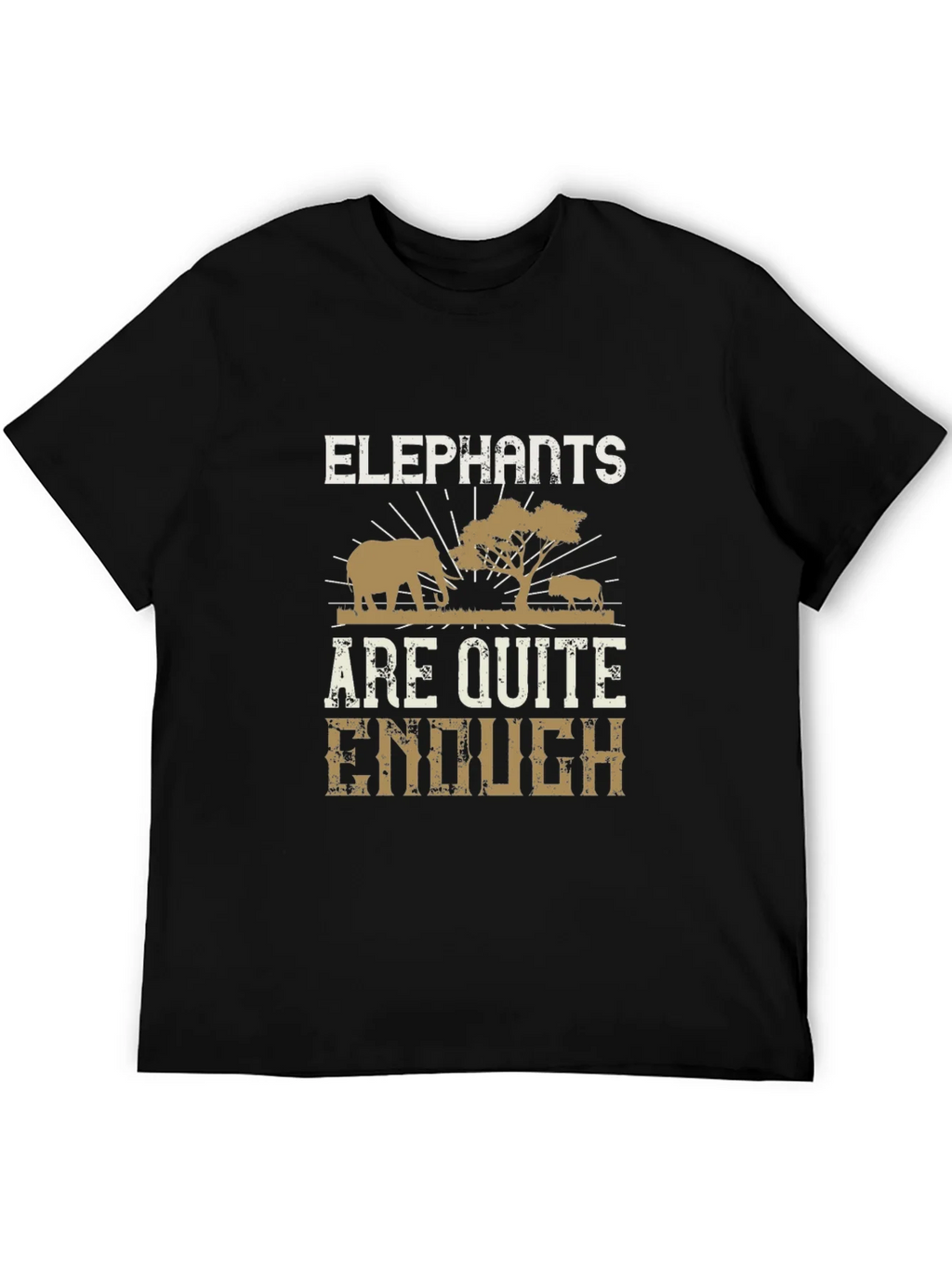 Elephant T-Shirt: Are Quite Enough Safari Tee product image 5