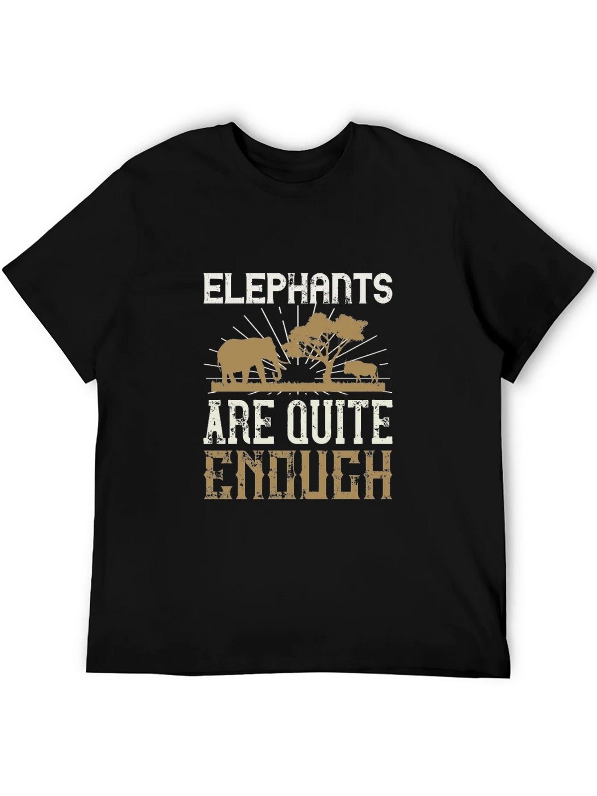 Elephant T-Shirt: Are Quite Enough Safari Tee product image 5
