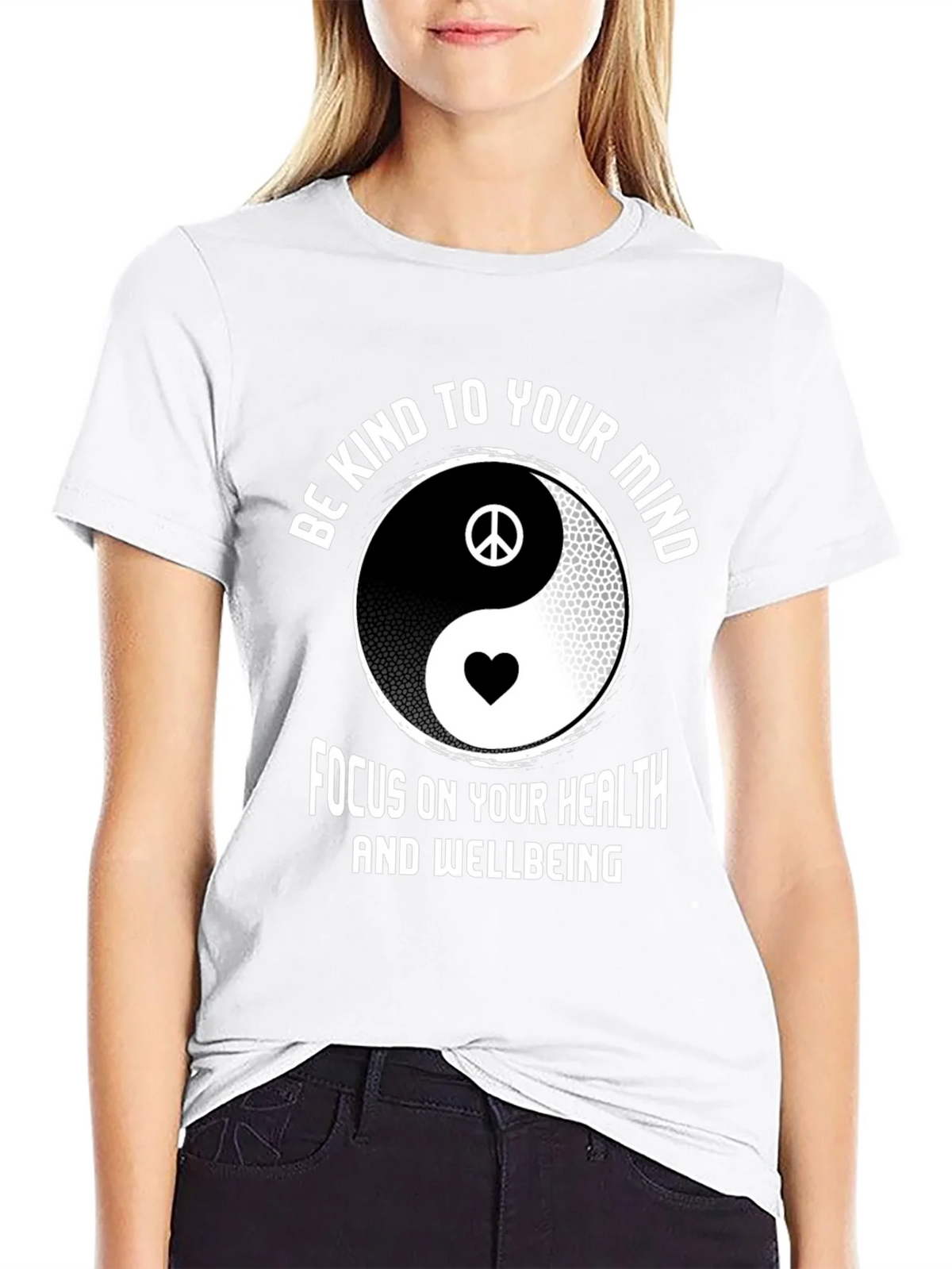 Be Kind Mind Yin Yang T-Shirt - Health & Wellbeing product image 8