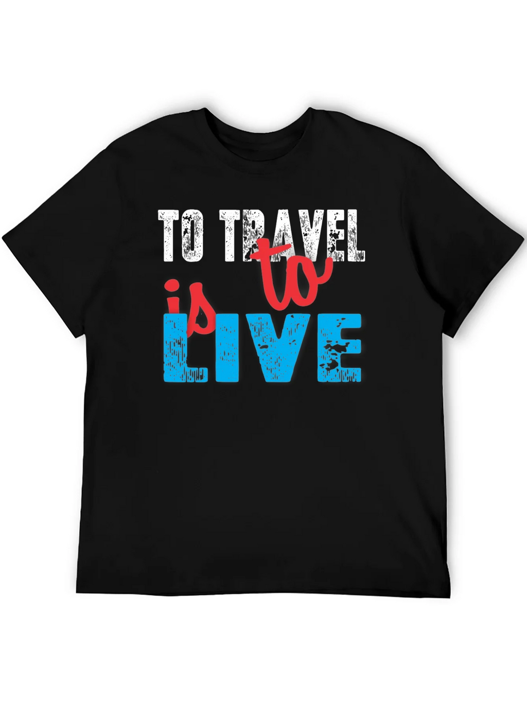 To Travel is to Live Black T-Shirt product image 5
