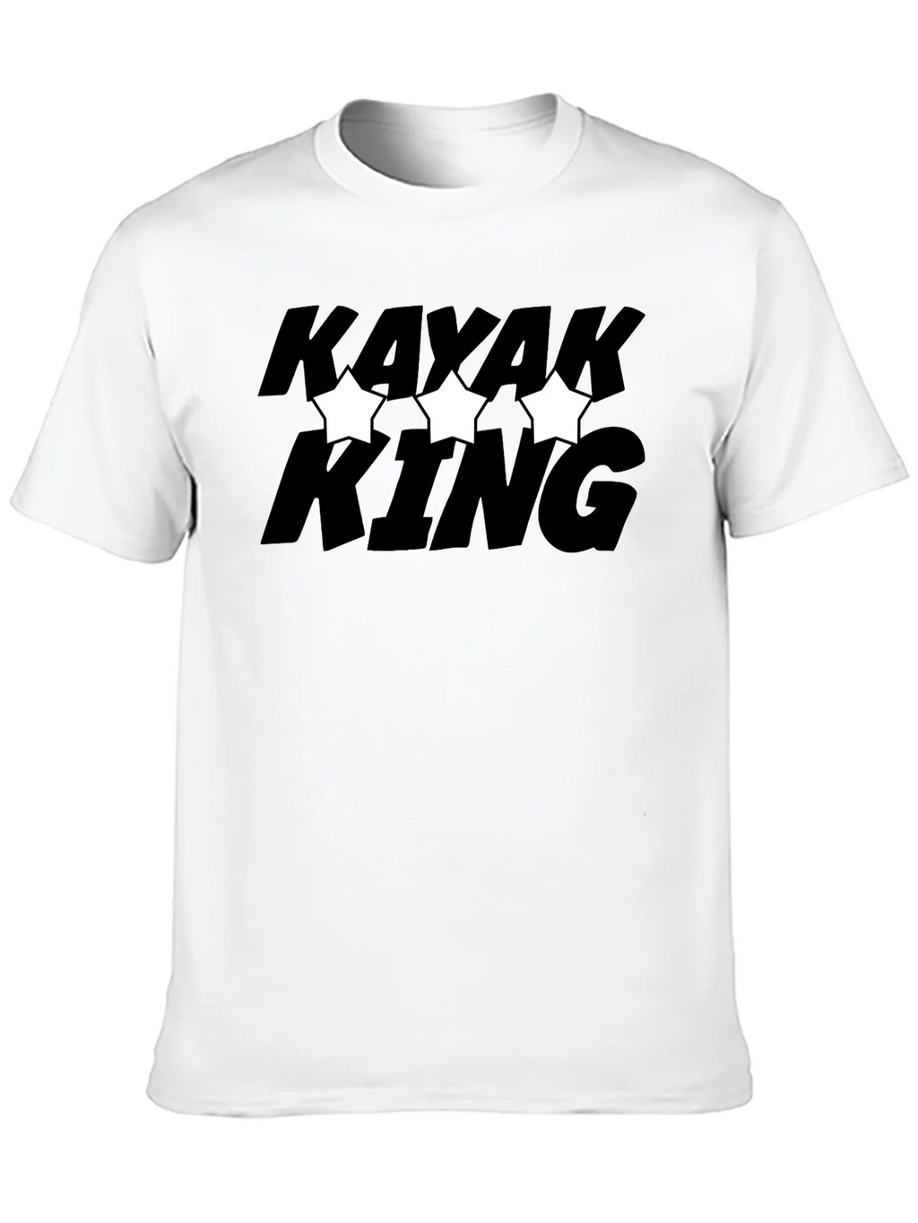 Kayak King T-Shirt - Black Graphic Tee product image 7