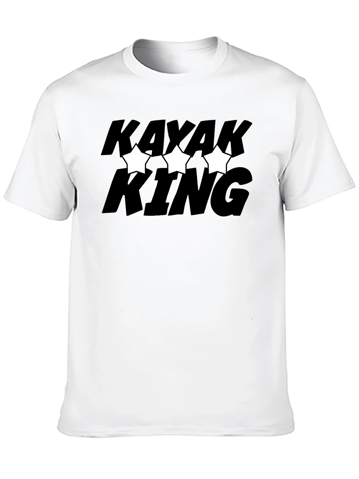 Kayak King T-Shirt - Black Graphic Tee product image 7