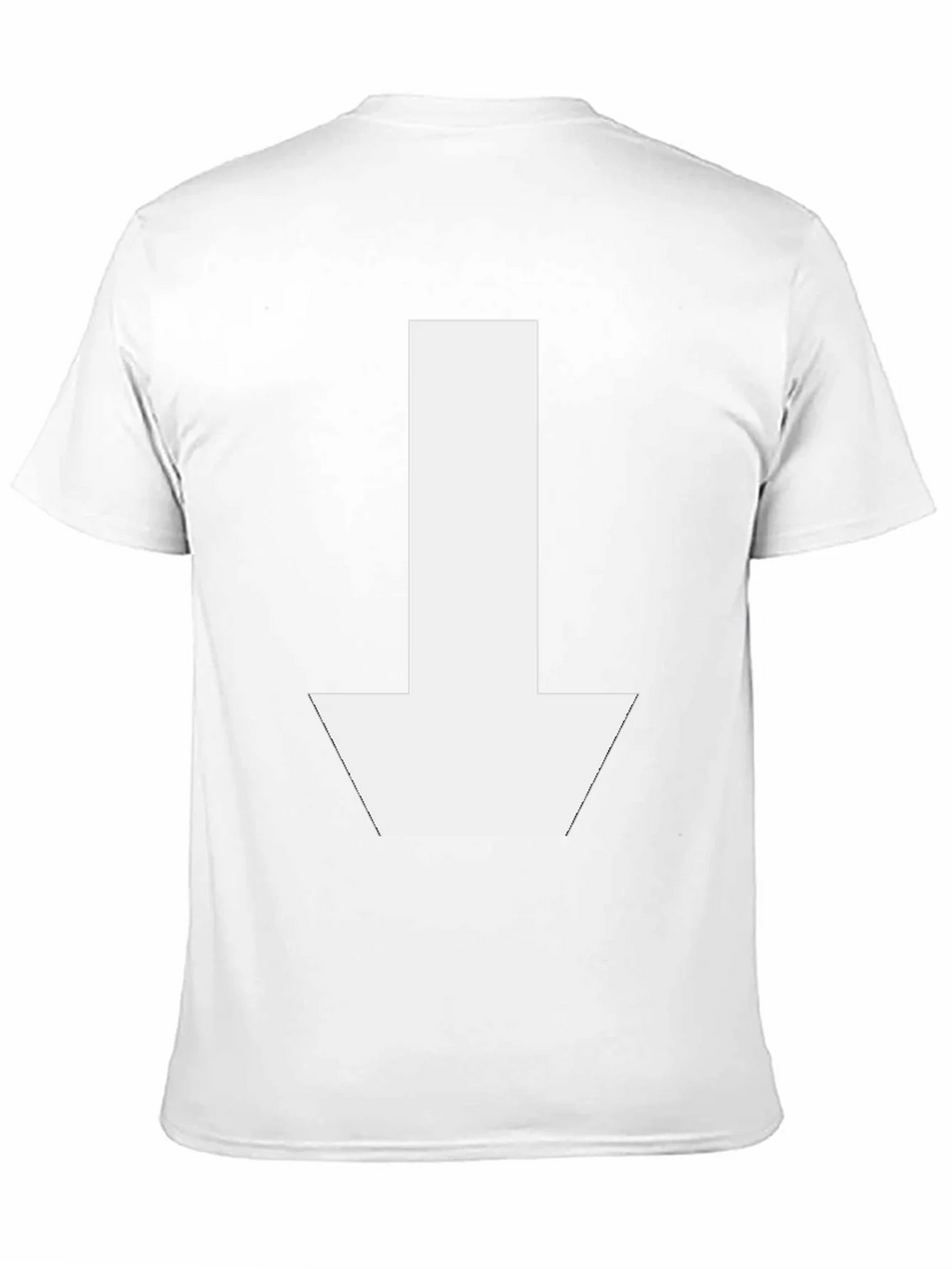 Down Arrow Graphic T-Shirt - Casual Black Tee product image 10
