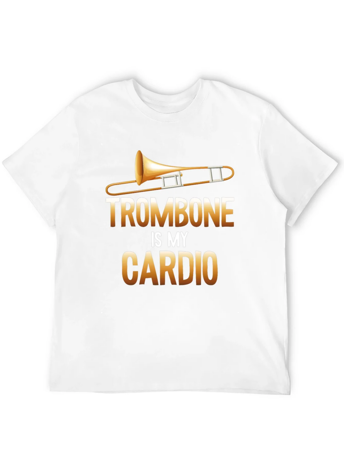 Trombone is My Cardio Black T-Shirt product image 10