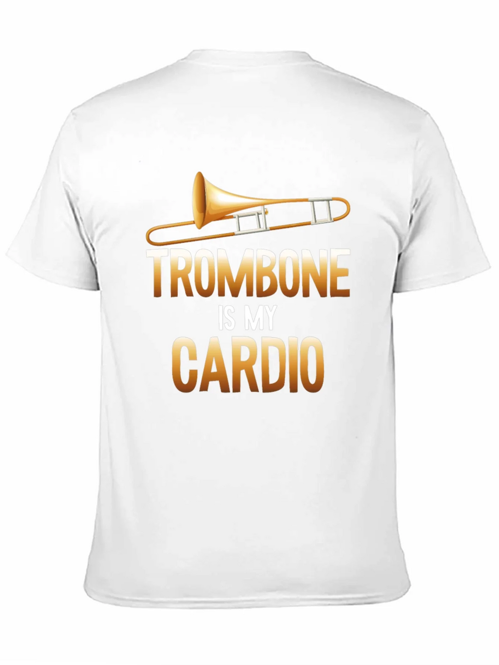 Trombone is My Cardio Black T-Shirt product image 9