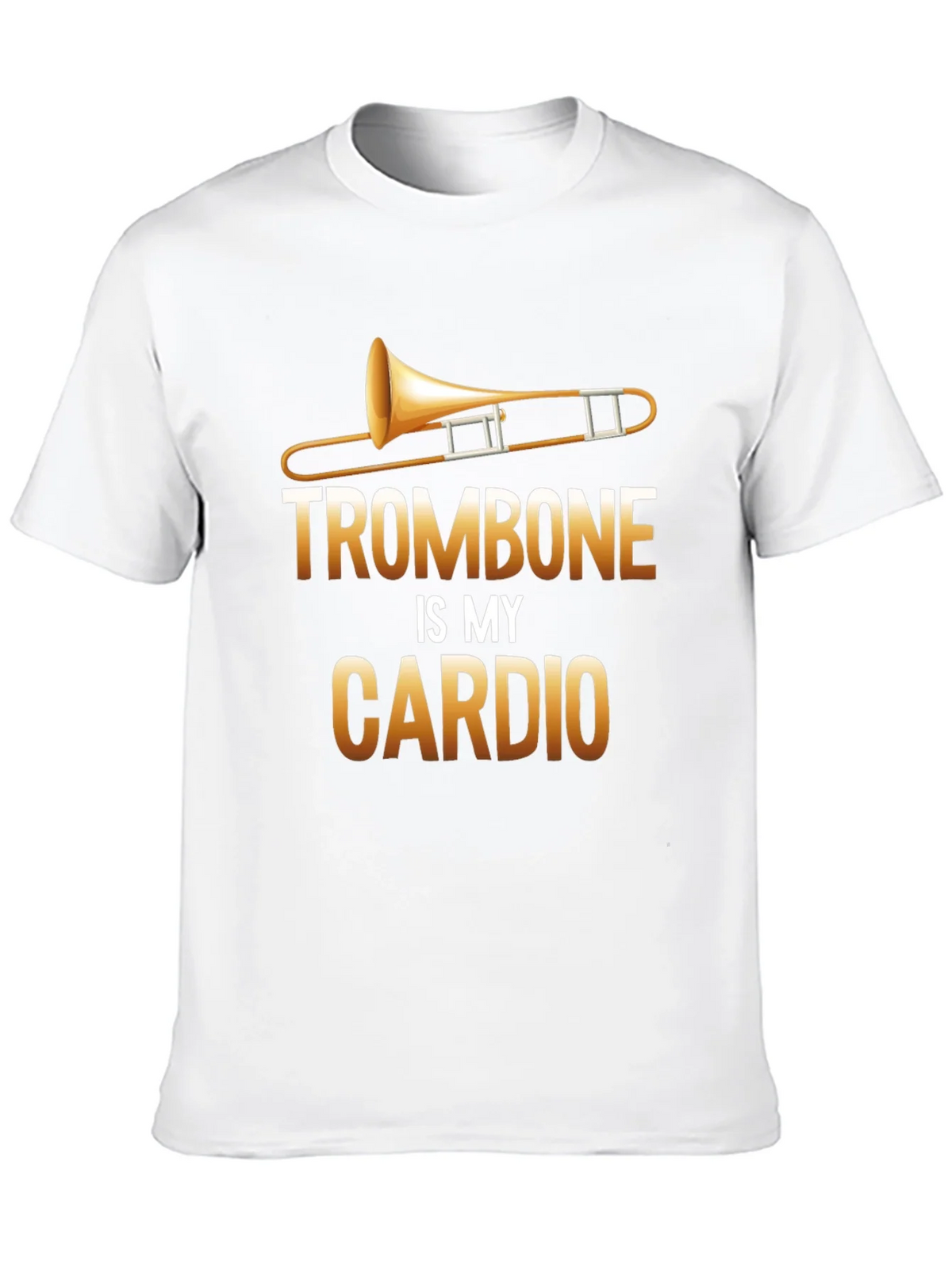 Trombone is My Cardio Black T-Shirt product image 8