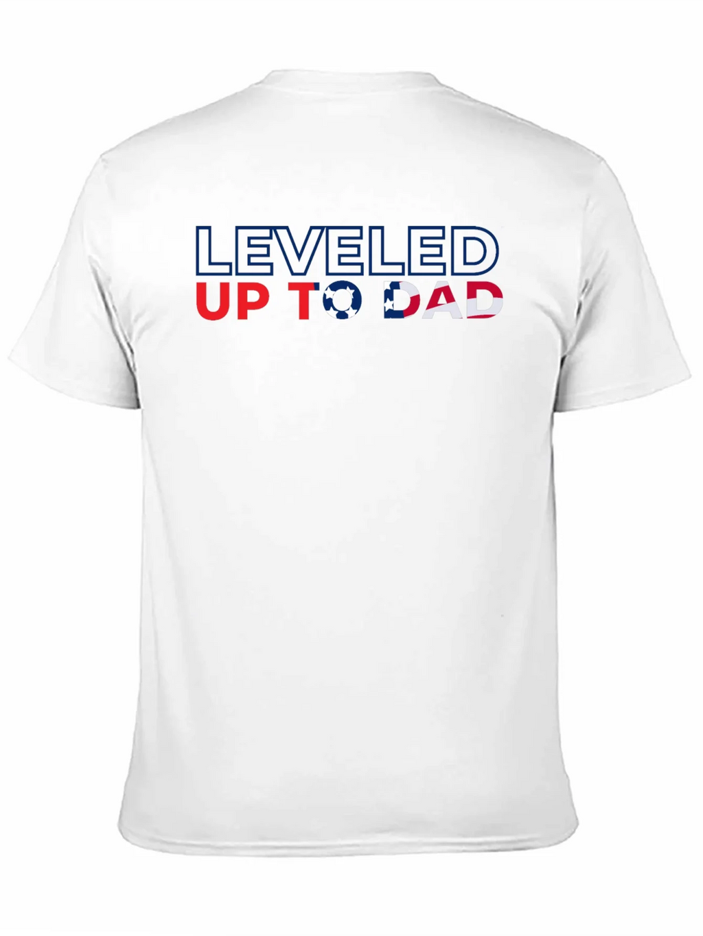 Leveled Up to Dad Graphic Tee - Stylish Fathers Day Gift product image 10