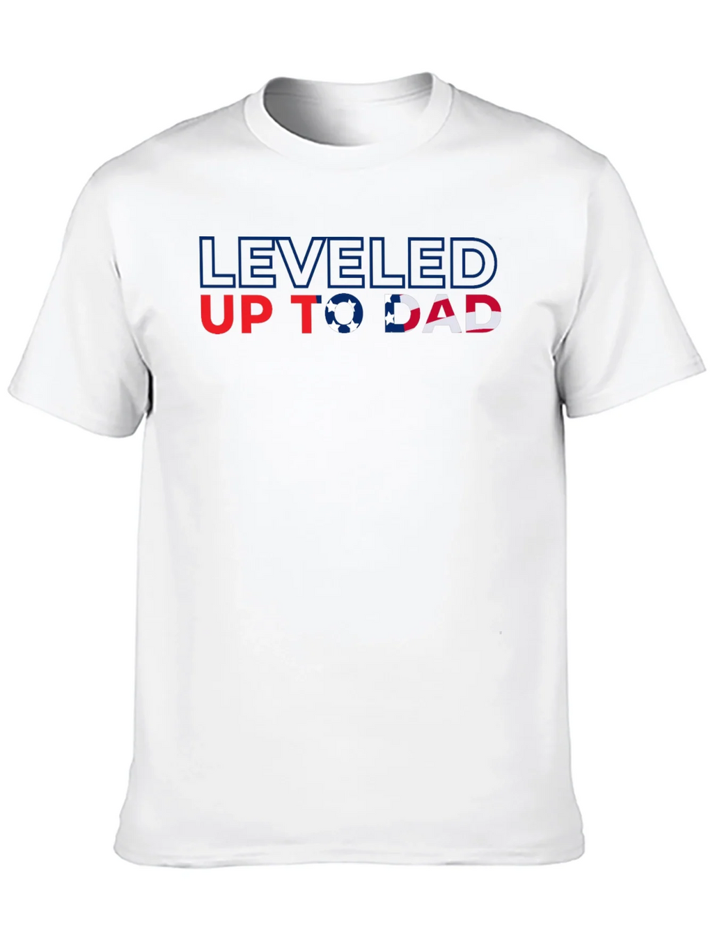 Leveled Up to Dad Graphic Tee - Stylish Fathers Day Gift product image 9