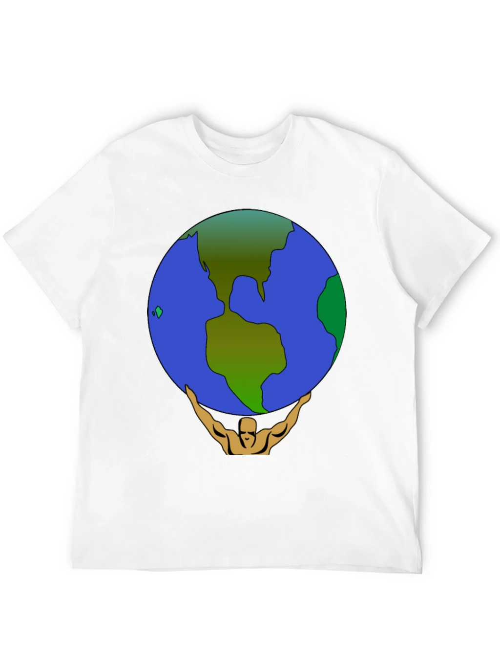 Atlas Earth Graphic T-Shirt - Black product image 11