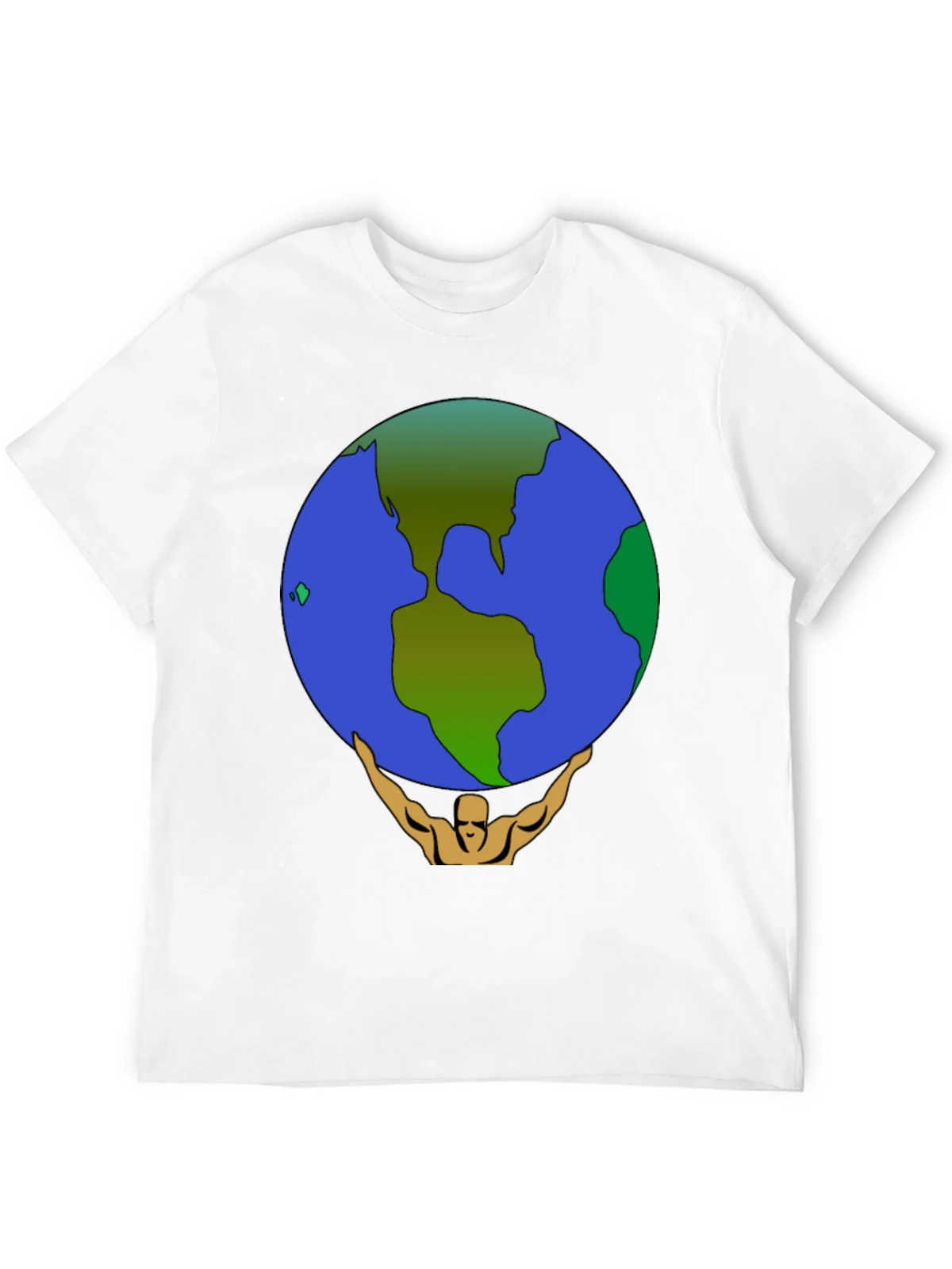 Atlas Earth Graphic T-Shirt - Black product image 11