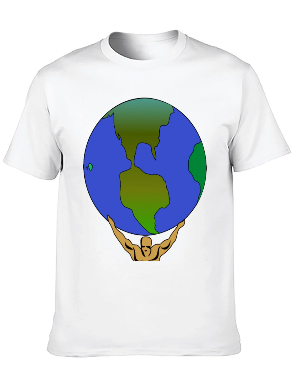 Atlas Earth Graphic T-Shirt - Black product image 9