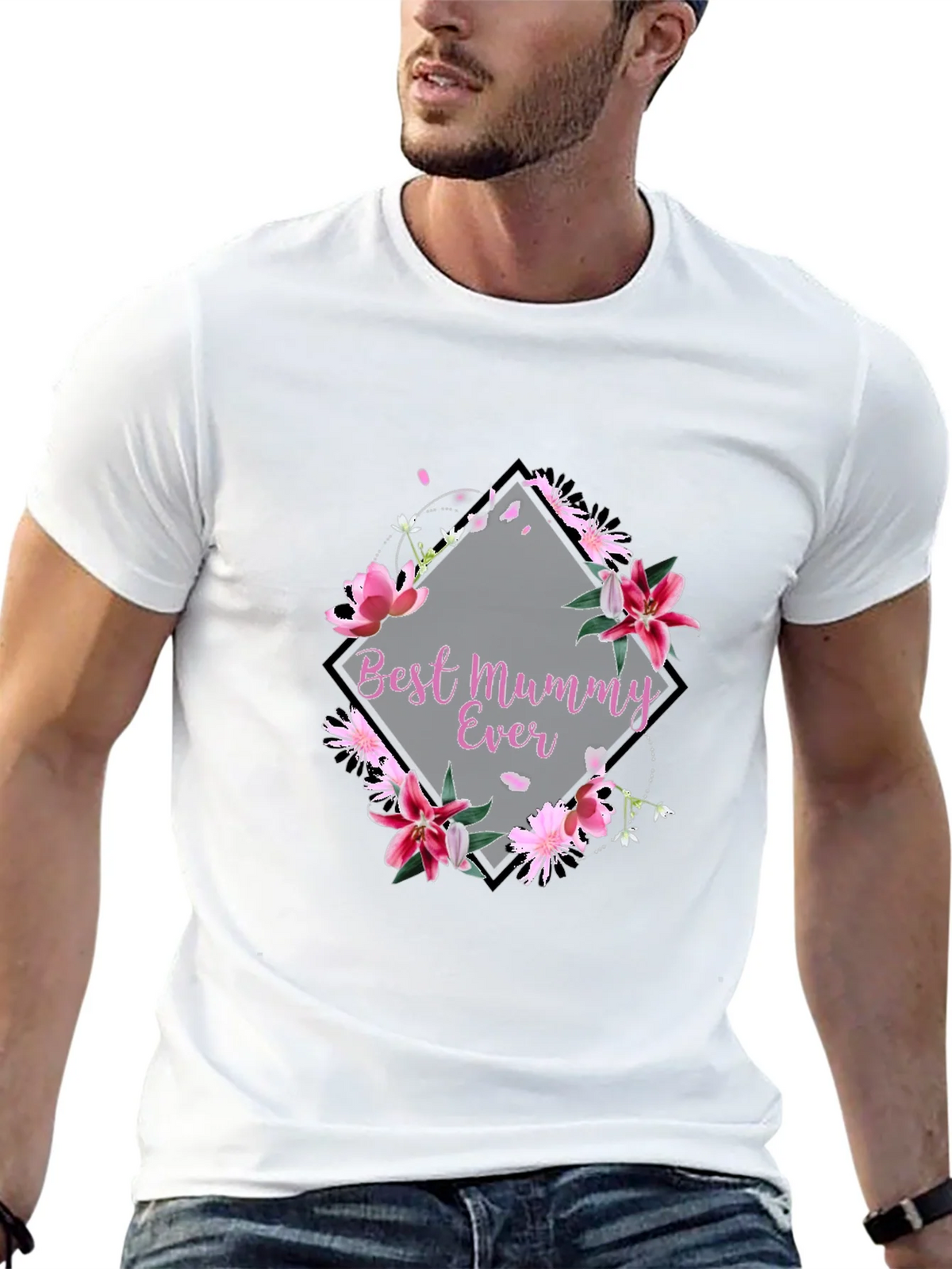 Best Mummy Ever Floral T-Shirt - Gift for Mom product image 12