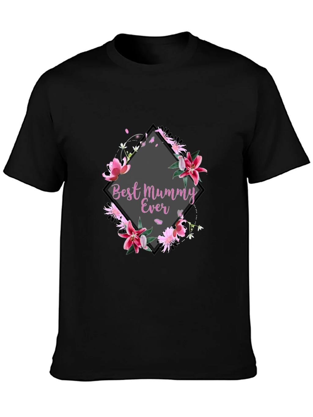 Best Mummy Ever Floral T-Shirt - Gift for Mom product image 3