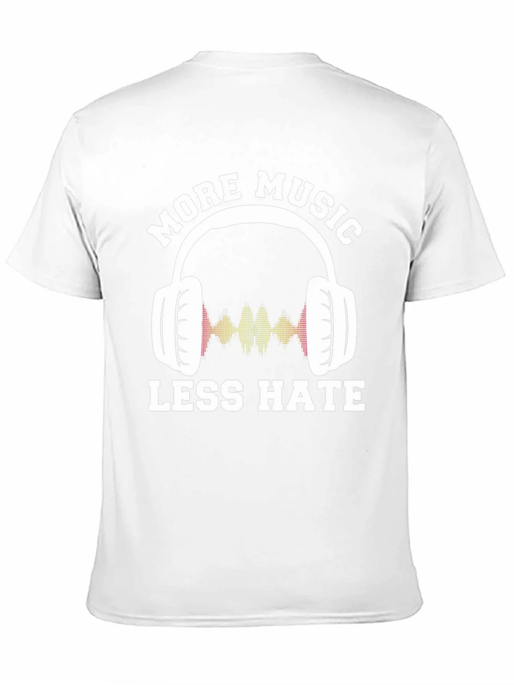 More Music Less Hate Graphic Tee product image 10