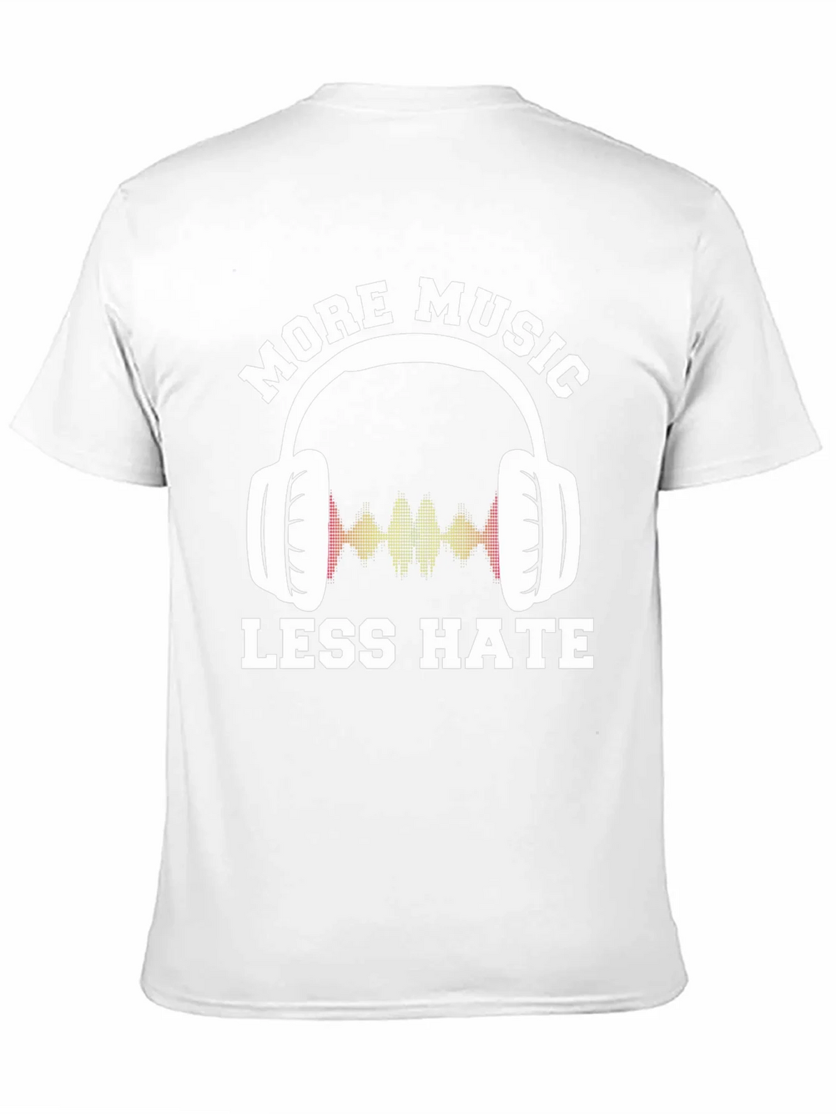 More Music Less Hate Graphic Tee product image 10