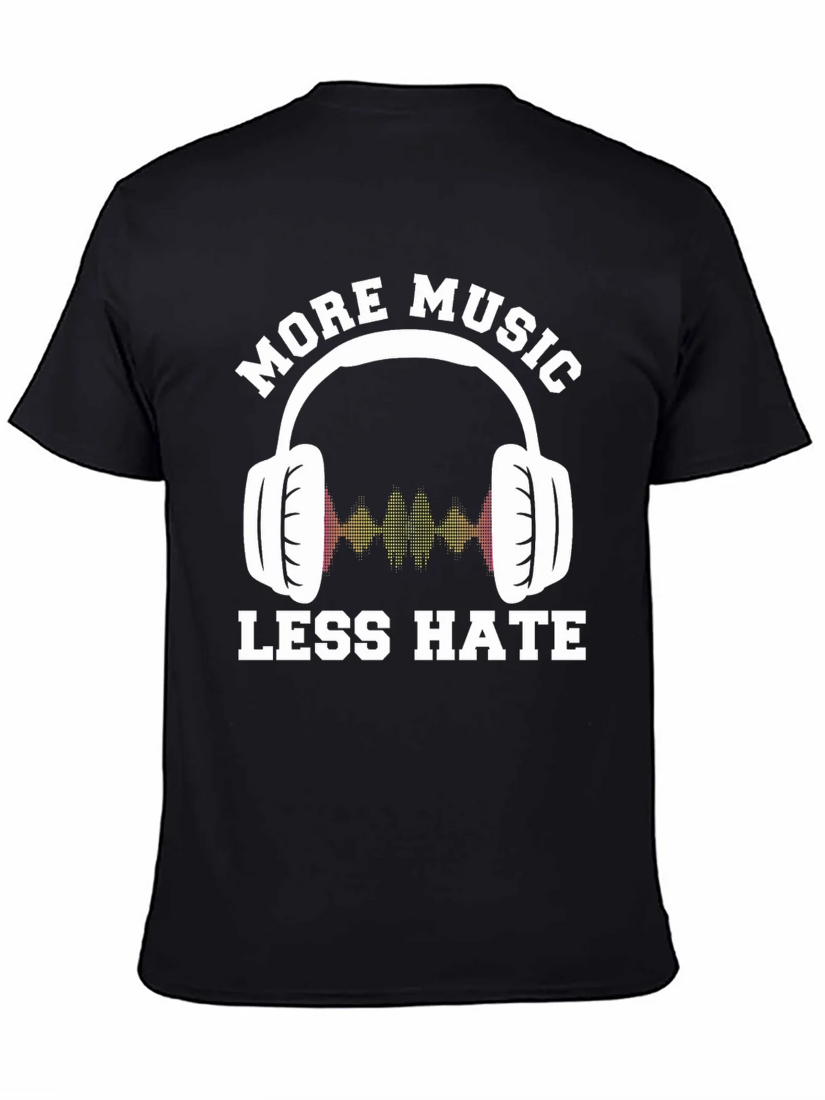 More Music Less Hate Graphic Tee product image 4