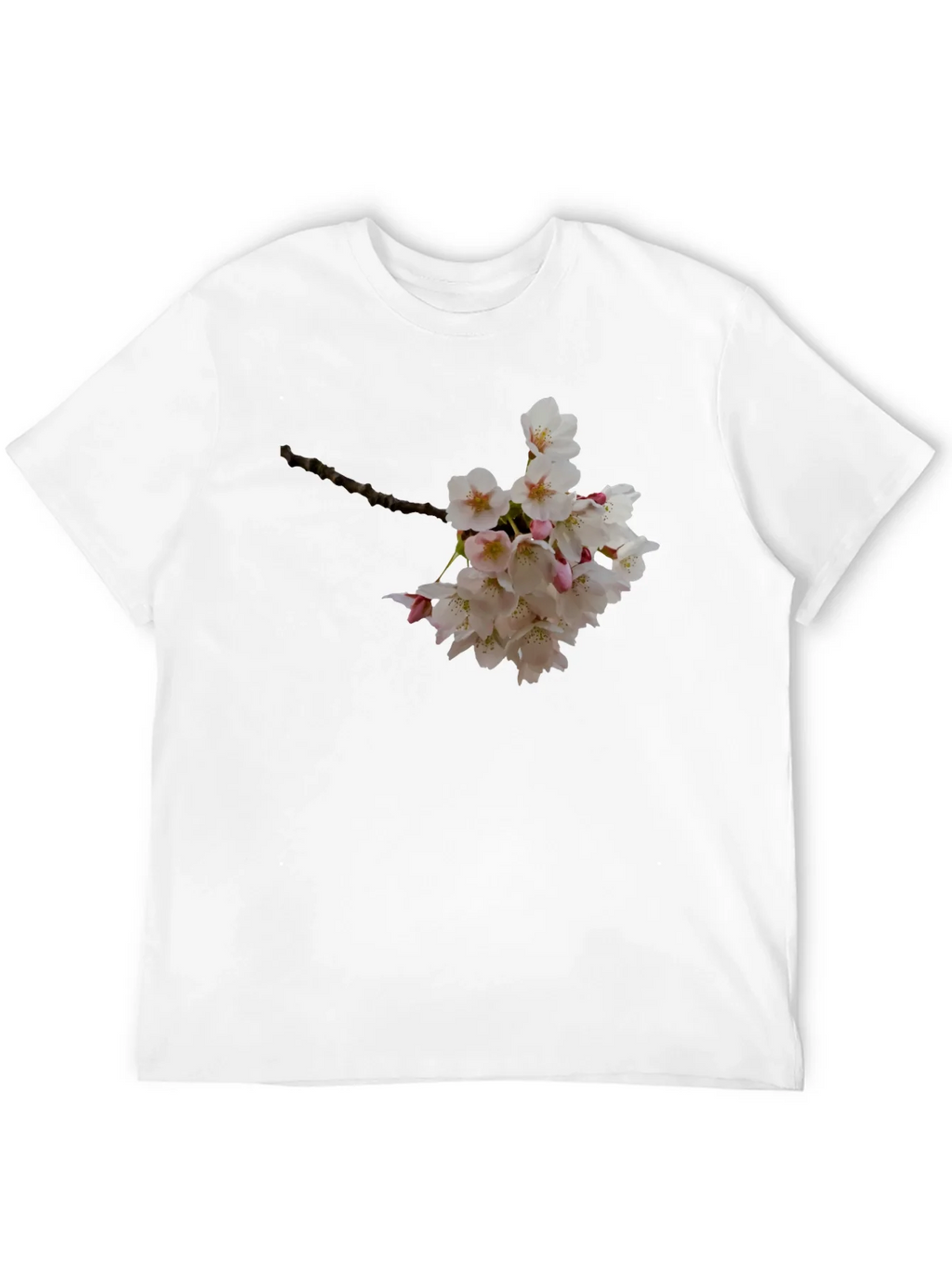 Floral Print Black T-Shirt - Nature Inspired Style product image 11