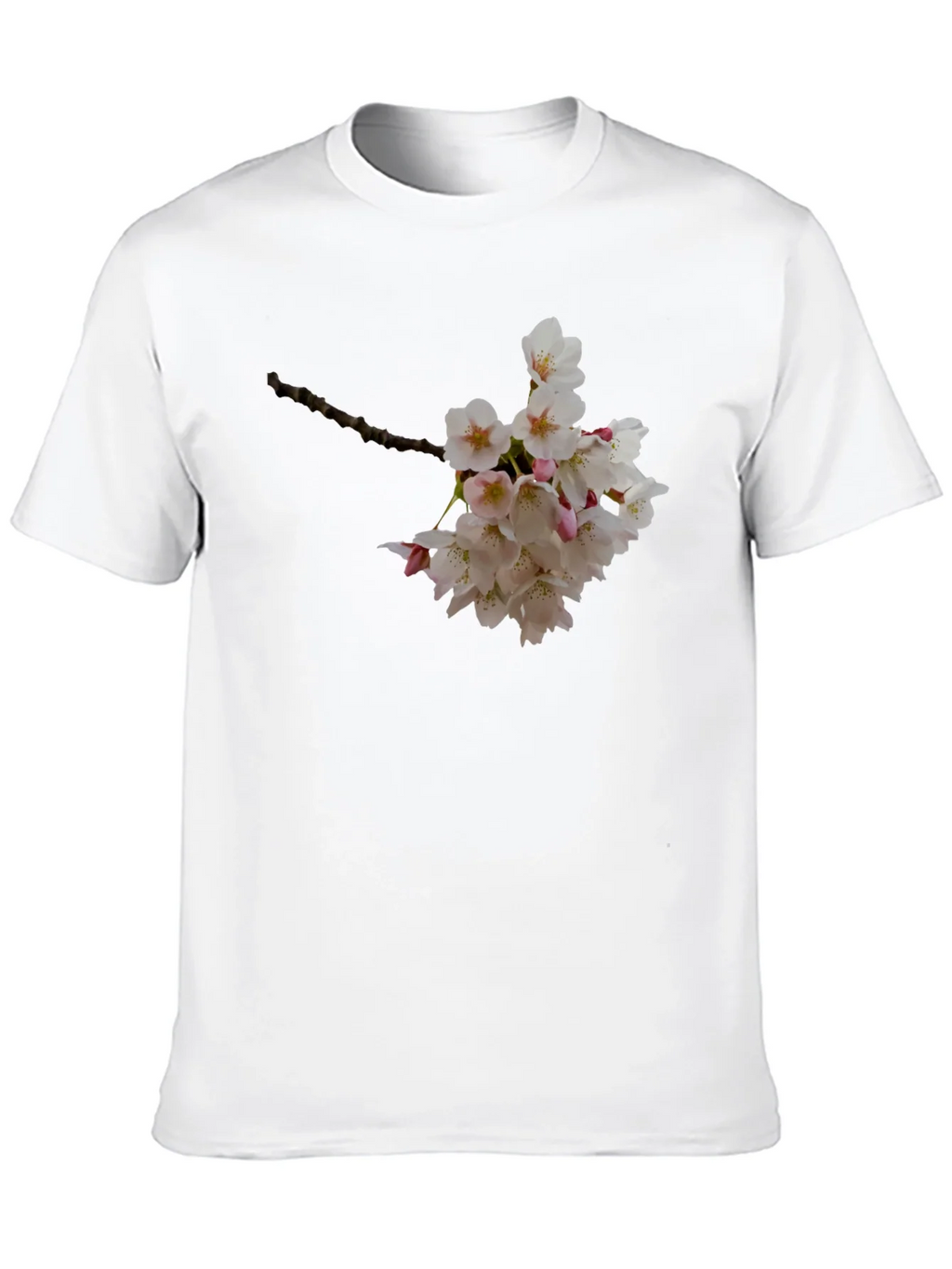 Floral Print Black T-Shirt - Nature Inspired Style product image 9