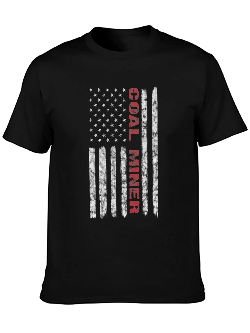 Coal Miner Flag Graphic Tee - Patriotic T-Shirt product image 3
