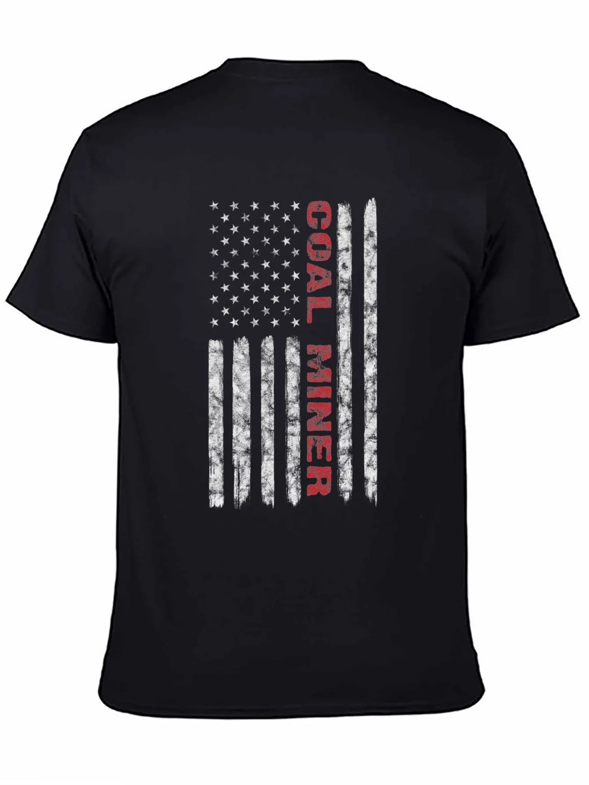 Coal Miner Flag Graphic Tee - Patriotic T-Shirt product image 4