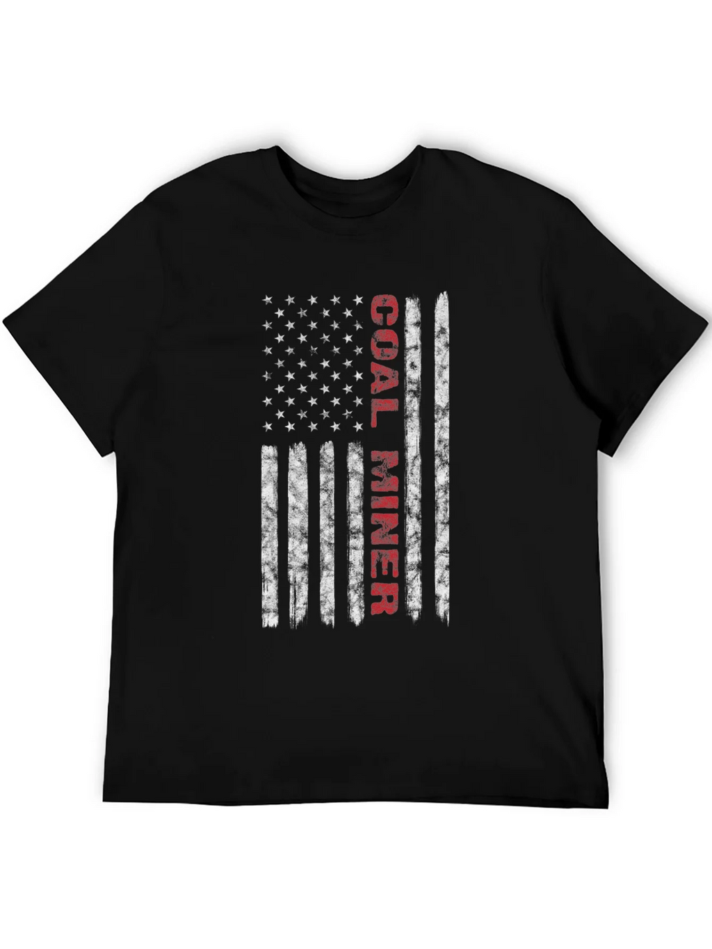 Coal Miner Flag Graphic Tee - Patriotic T-Shirt product image 5