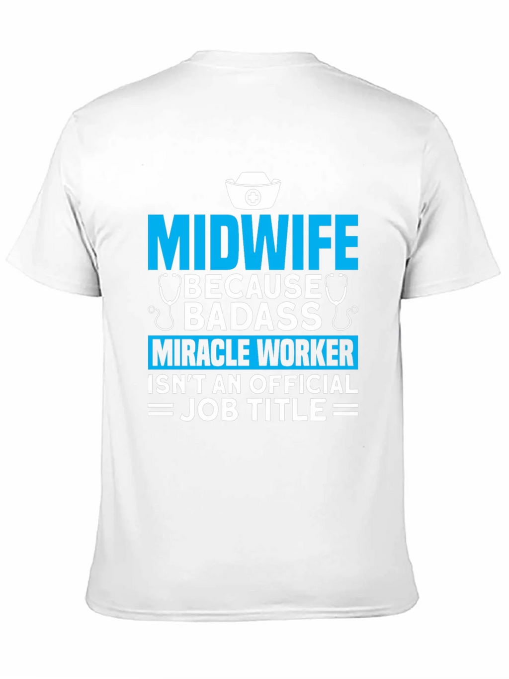 Midwife Badass Job Title Graphic T-Shirt product image 10