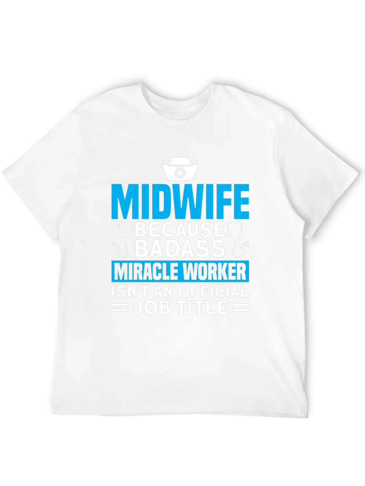 Midwife Badass Job Title Graphic T-Shirt product image 11