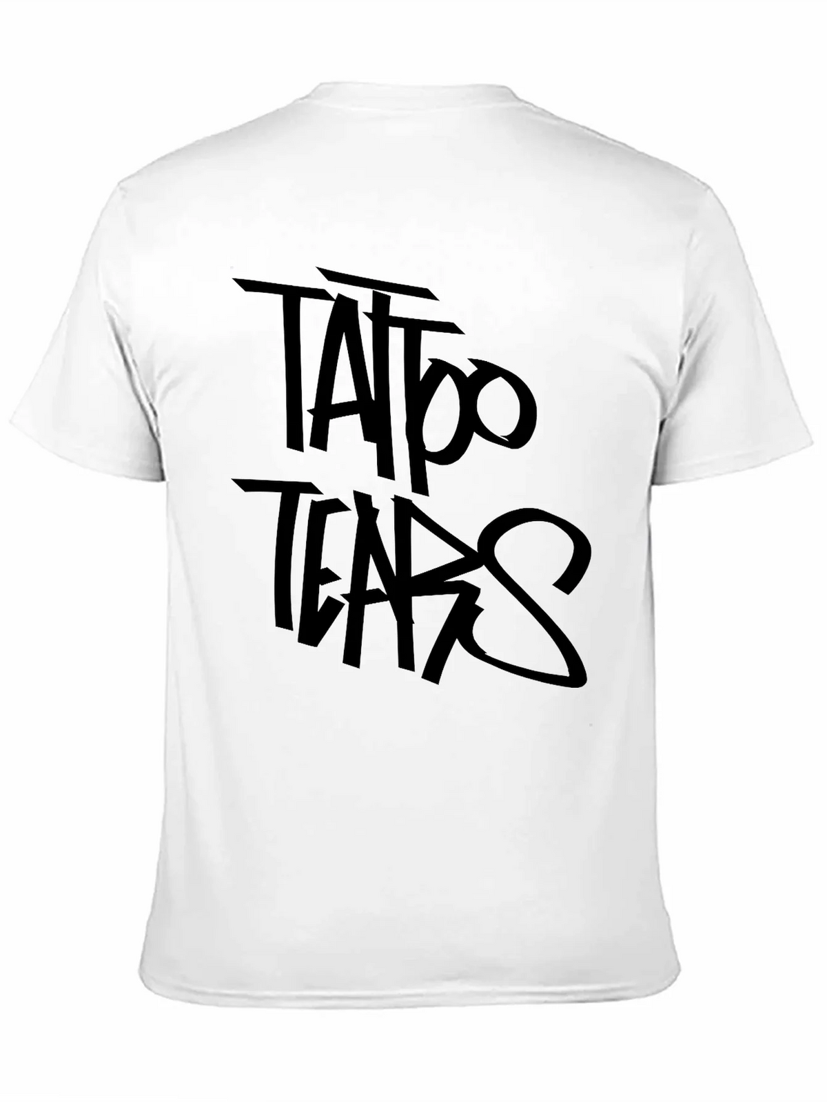 Tattoo Tears Black Graphic Tee - Edgy Style product image 9