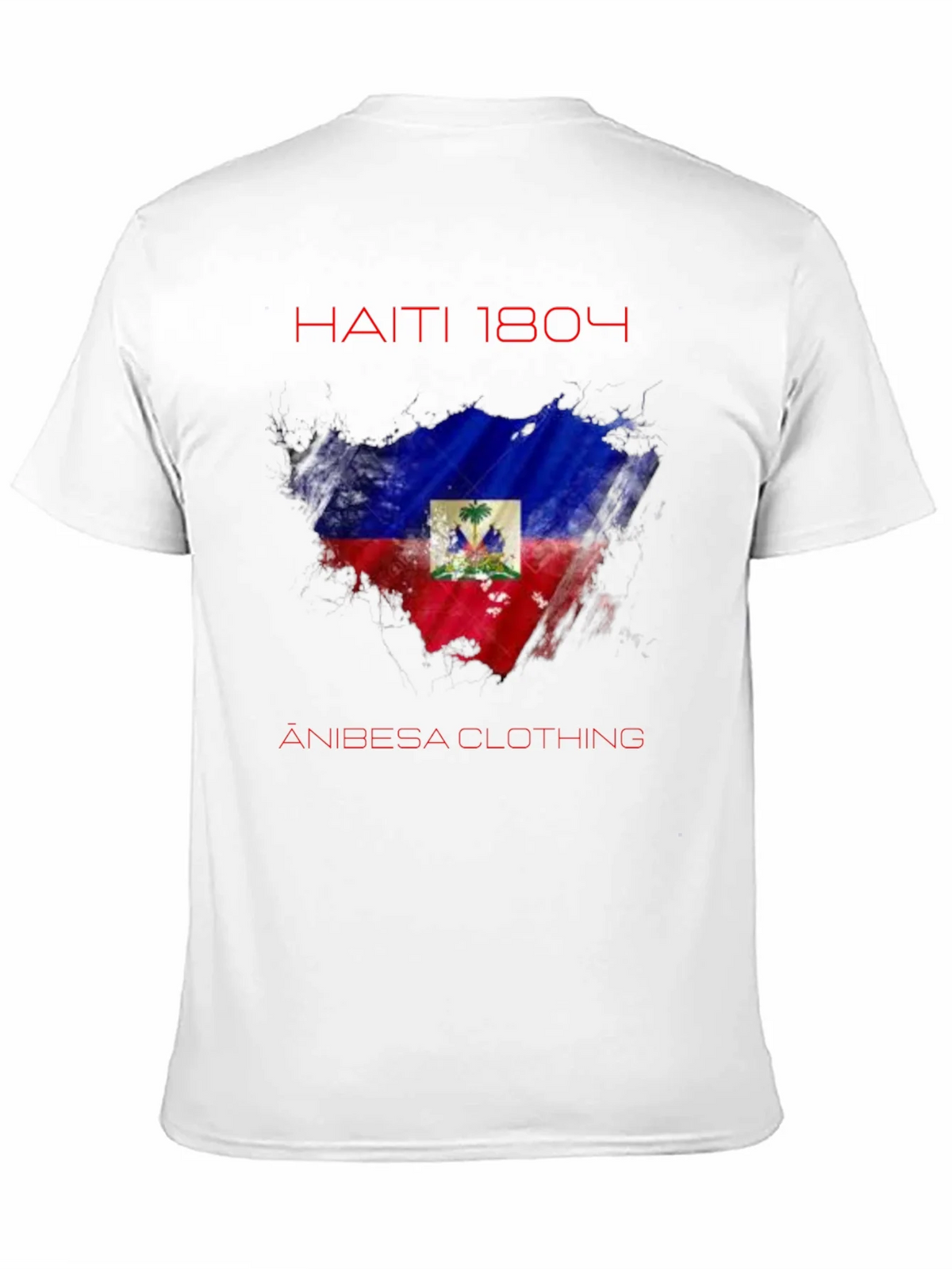Haiti 1804 Flag T-Shirt - Anibesa Clothing product image 10
