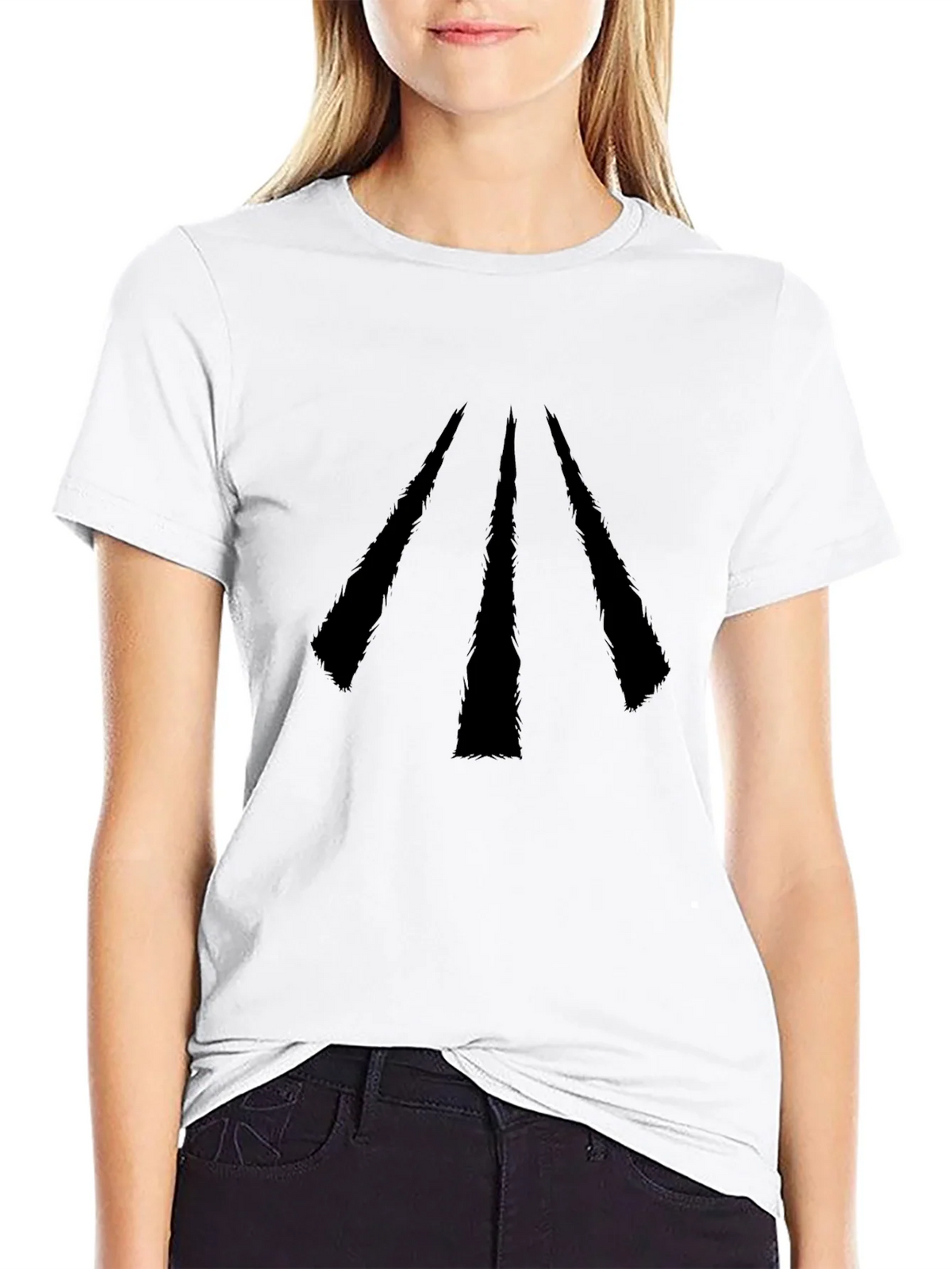 Modern Graphic T-Shirt - Geometric Arrow Design product image 8