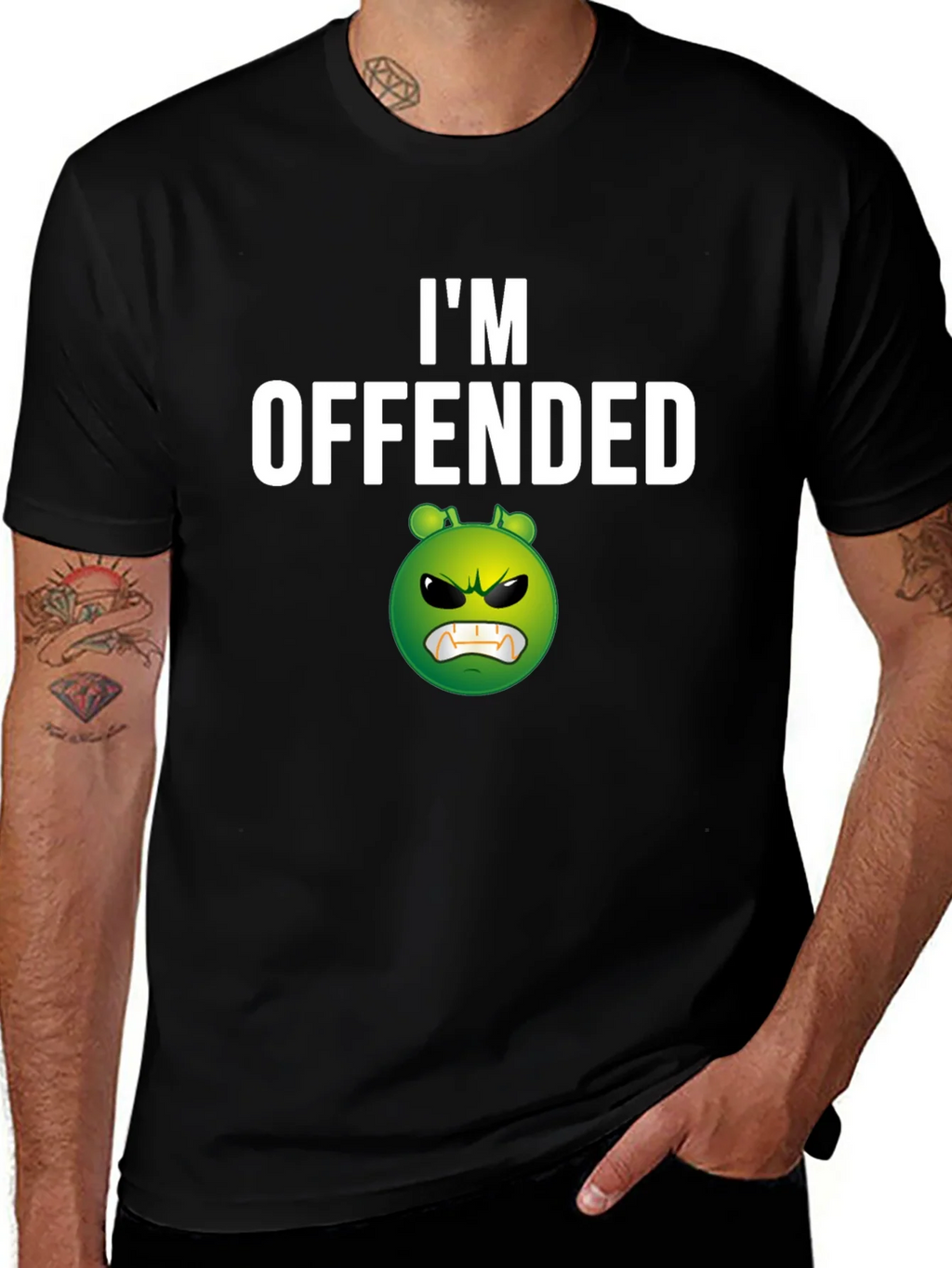 Im Offended Graphic Tee - Funny Novelty T-Shirt product image 1