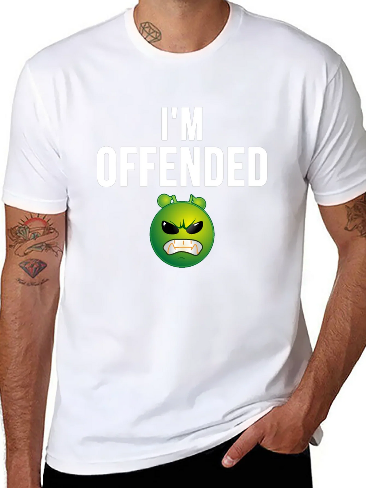 Im Offended Graphic Tee - Funny Novelty T-Shirt product image 7
