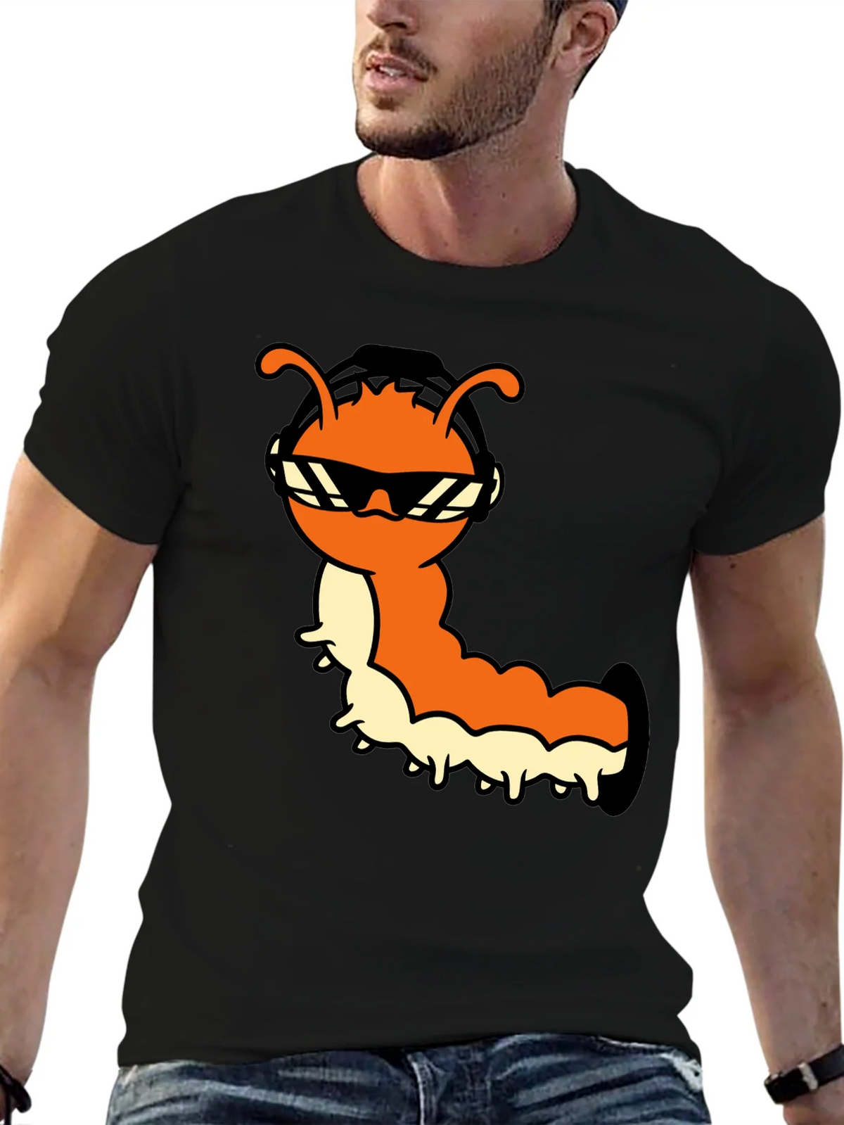 Cool Caterpillar T-Shirt - Fun Graphic Tee product image 6