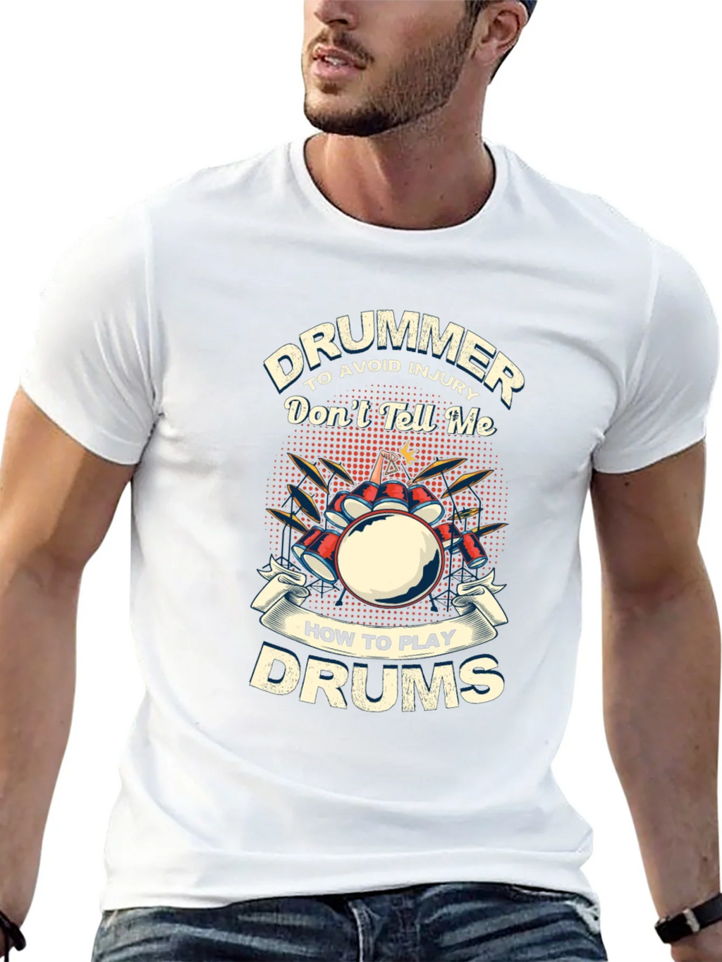 Drummer T-Shirt: Dont Tell Me How to Play Drums product image 12