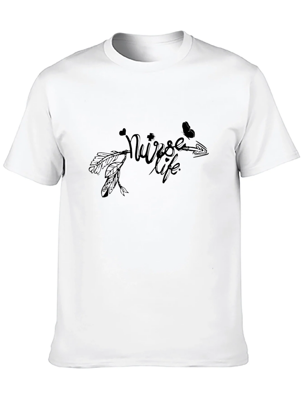 Nurse Life T-Shirt - Heart and Arrow Design product image 9