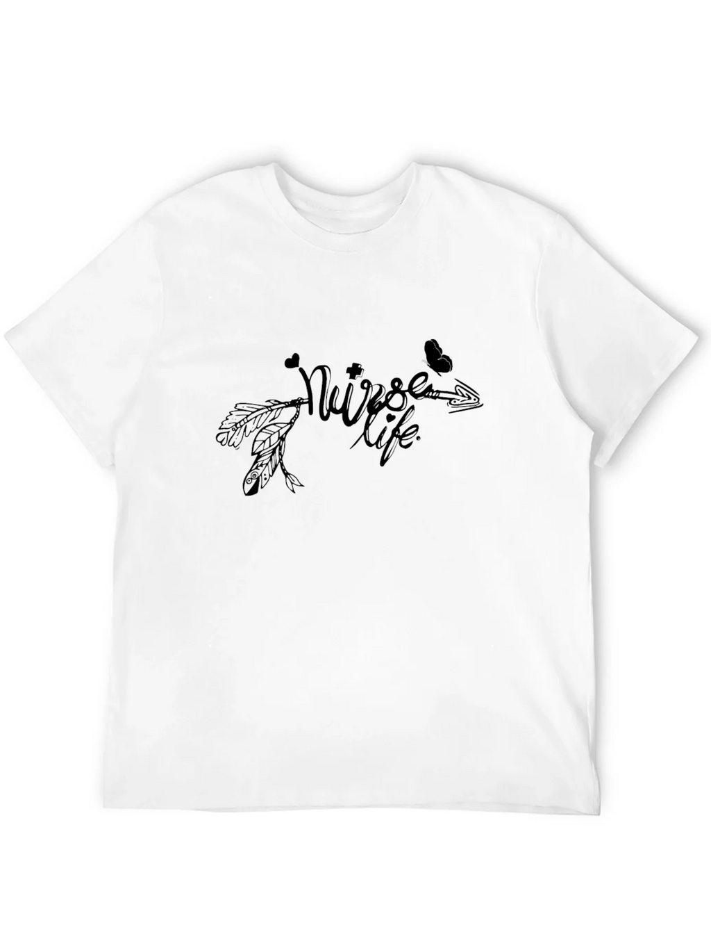 Nurse Life T-Shirt - Heart and Arrow Design product image 11