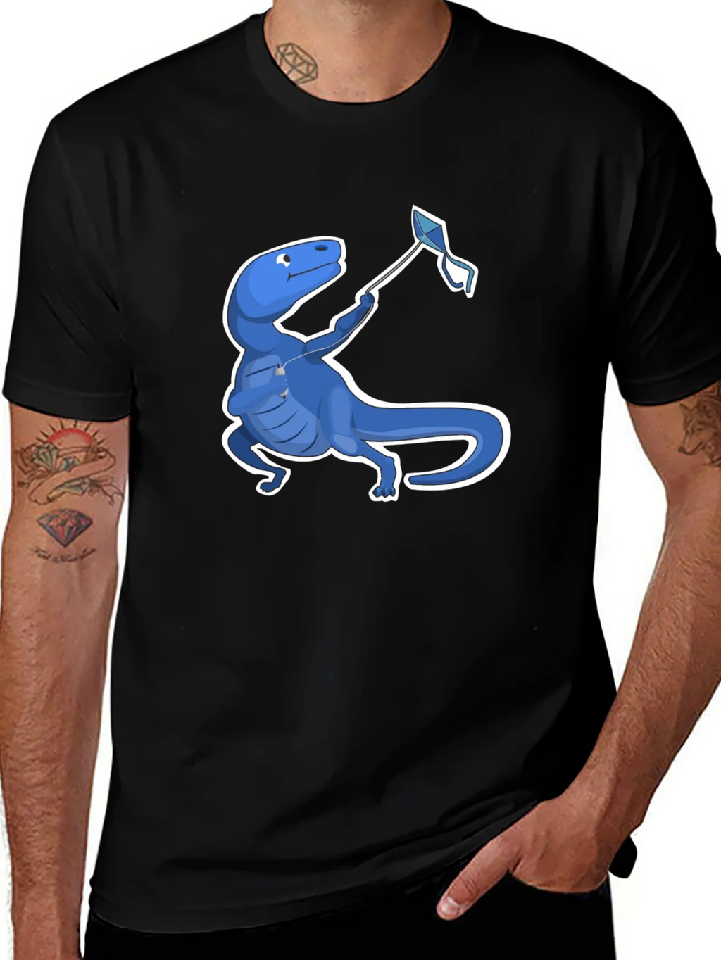 Dino Kite T-Shirt - Fun Casual Wear product image 1