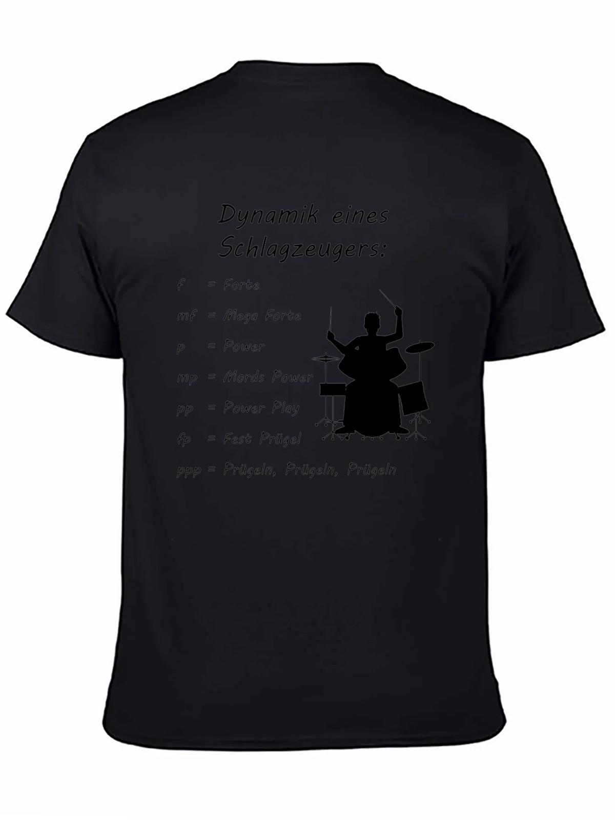 Drummer Dynamics Black T-Shirt product image 4