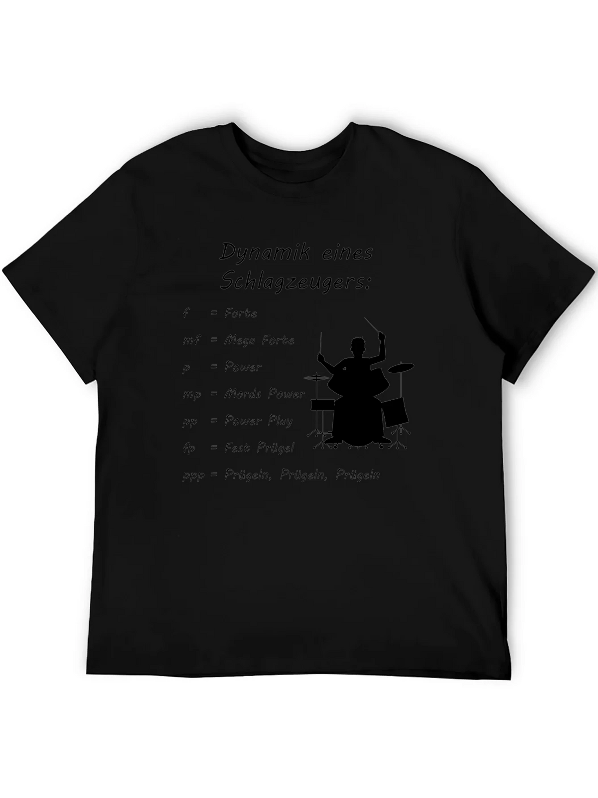 Drummer Dynamics Black T-Shirt product image 5