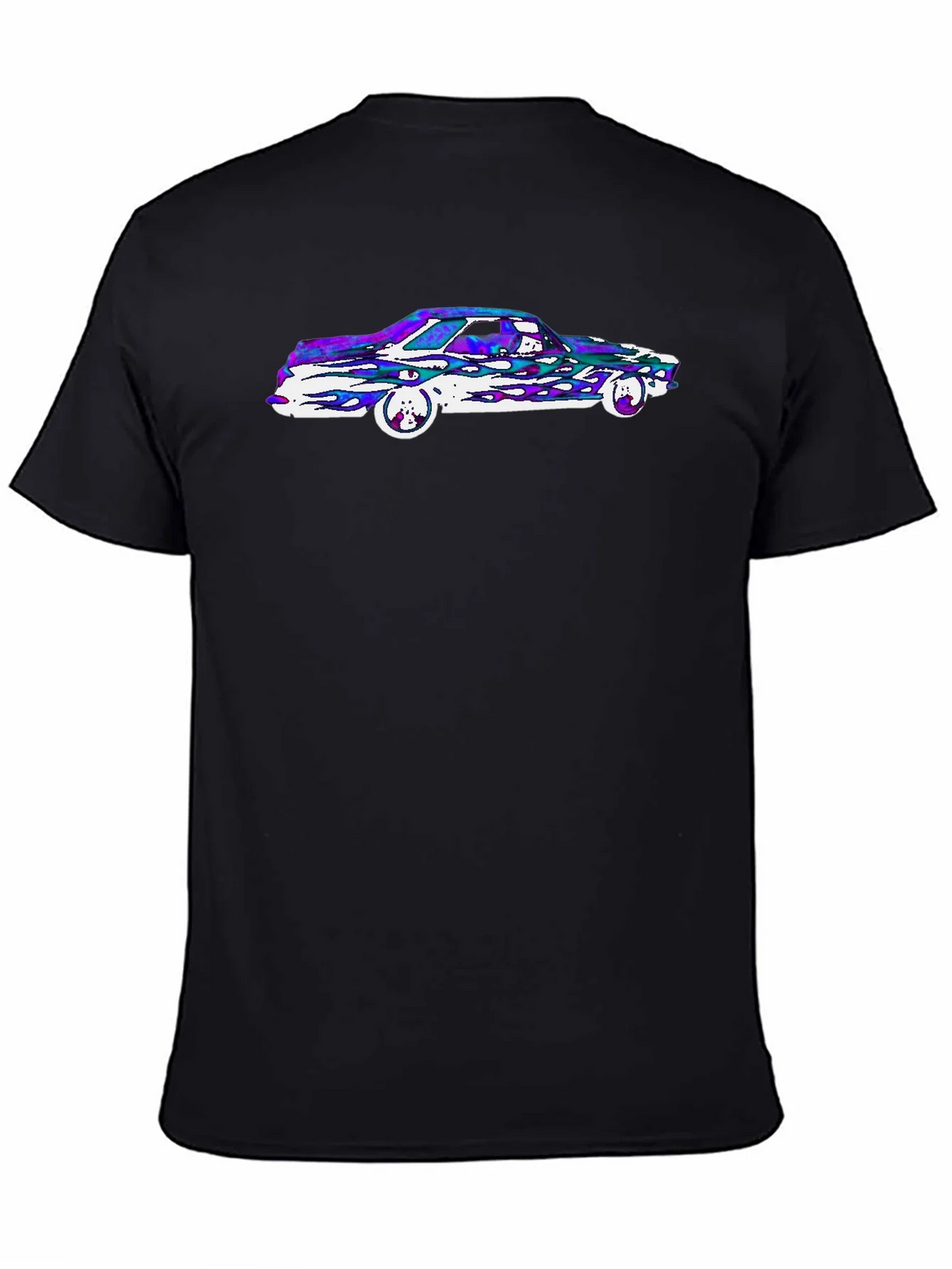 Retro Car Graphic Tee - Black product image 4