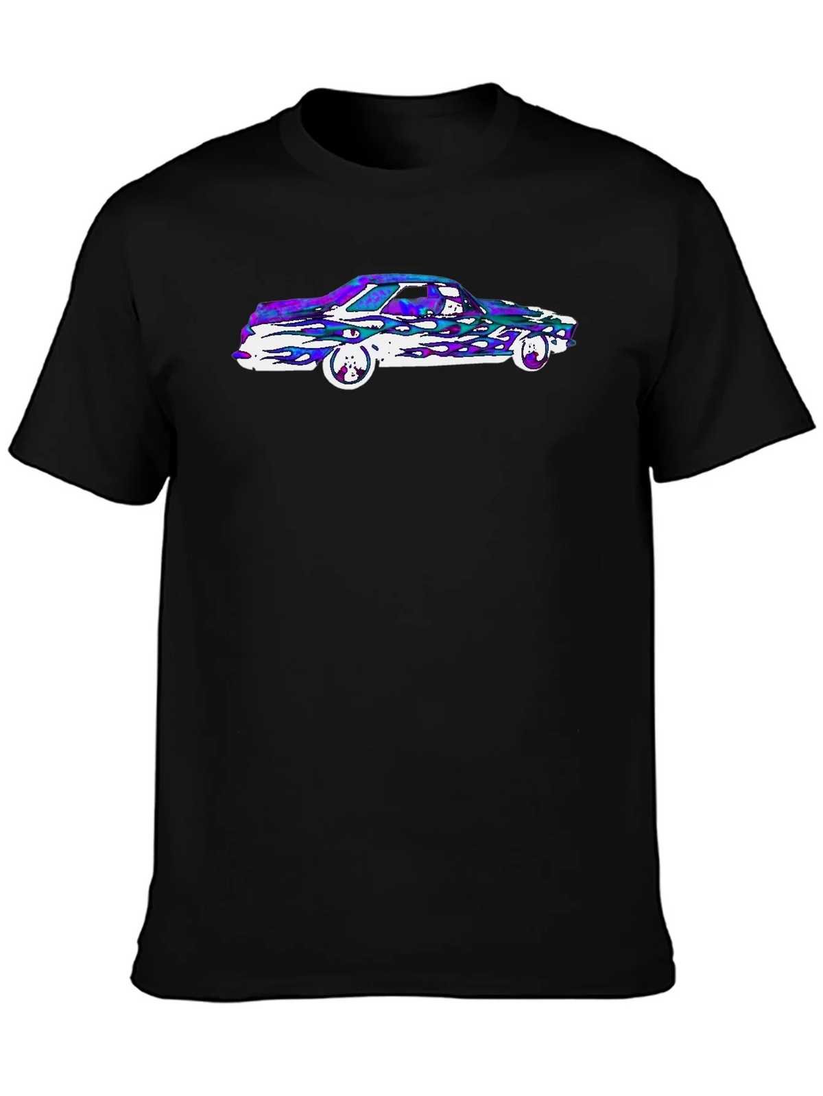 Retro Car Graphic Tee - Black product image 3