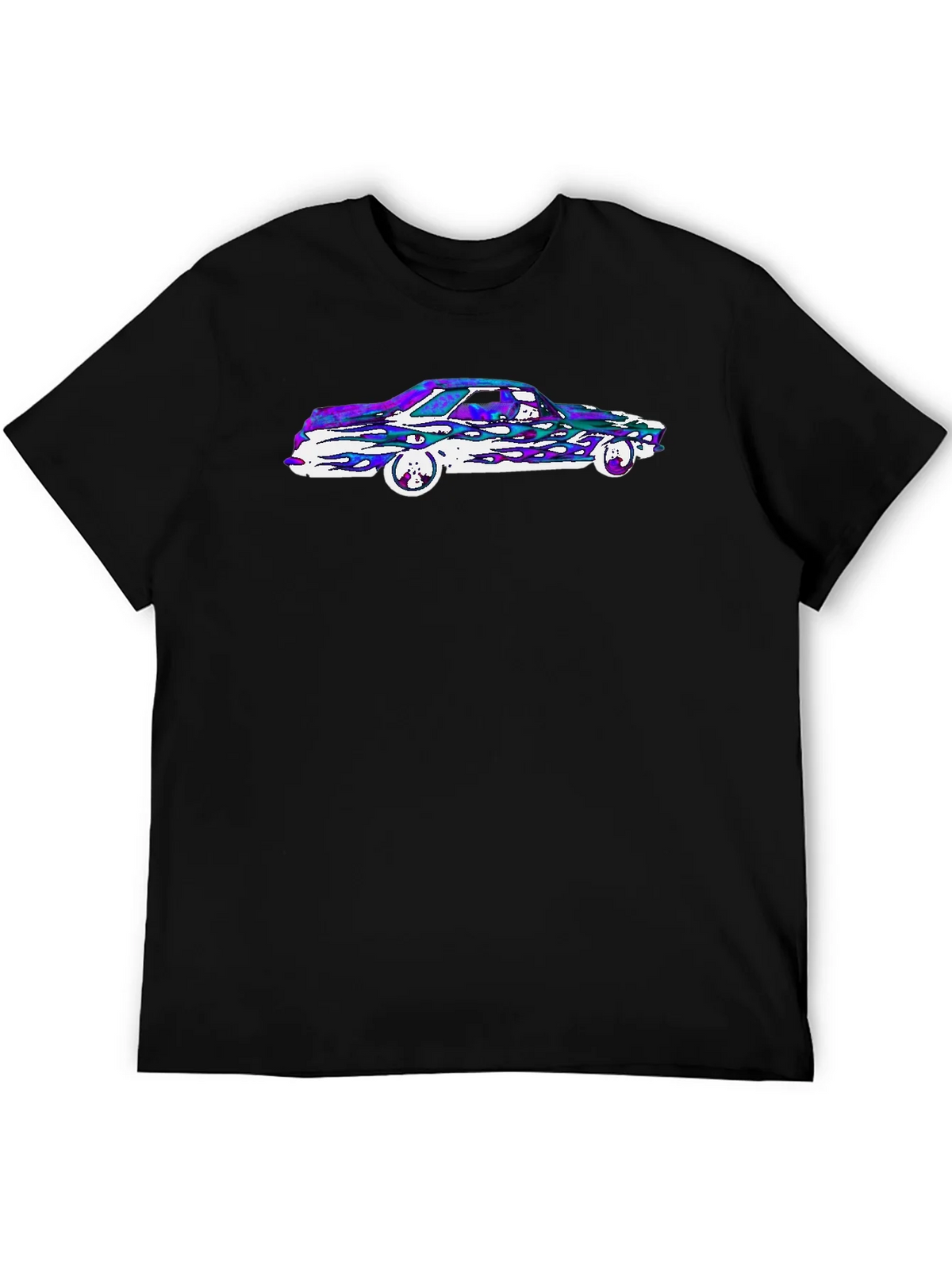 Retro Car Graphic Tee - Black product image 5