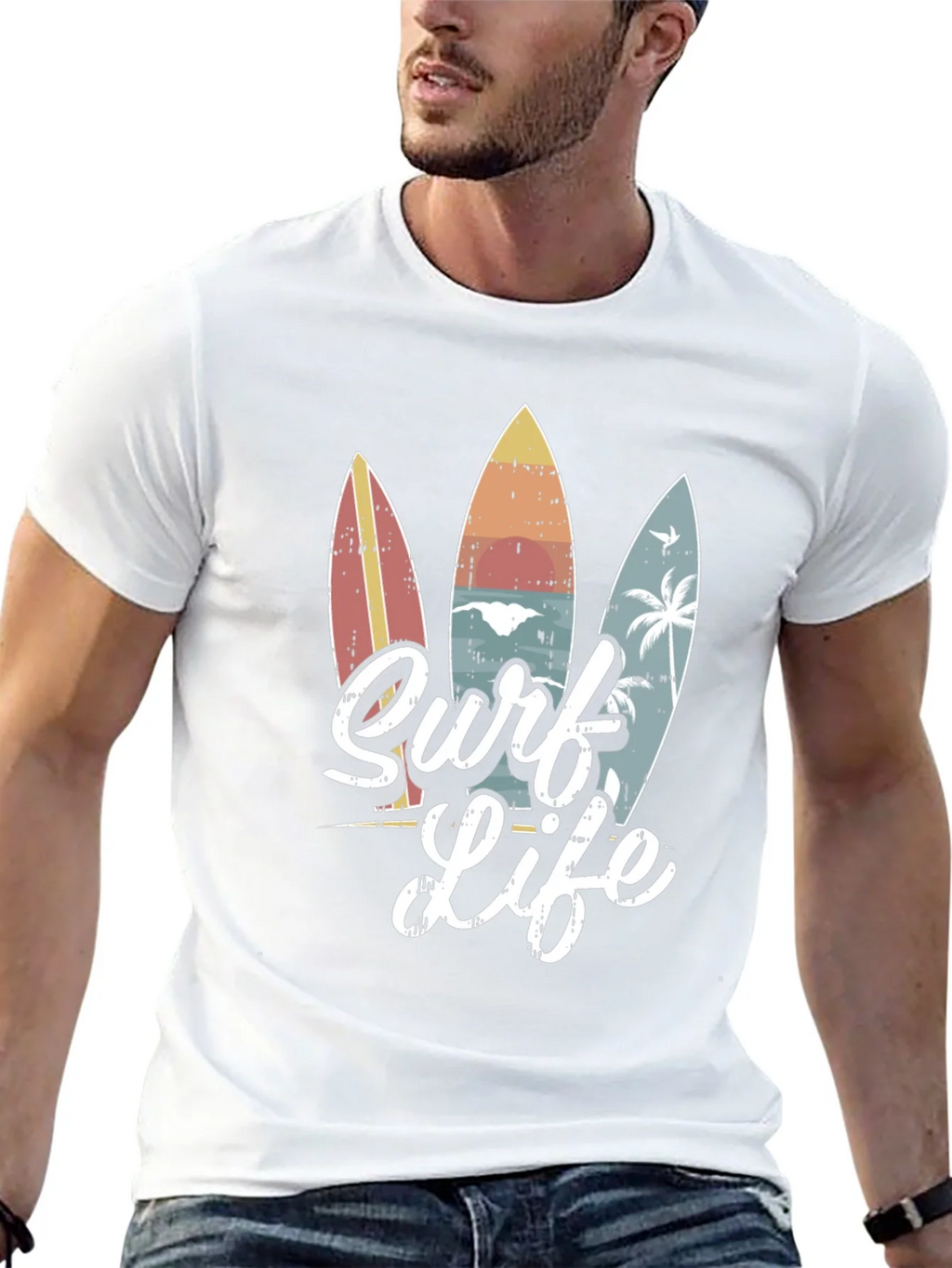 Surf Life T-Shirt - Beach Vibes product image 7