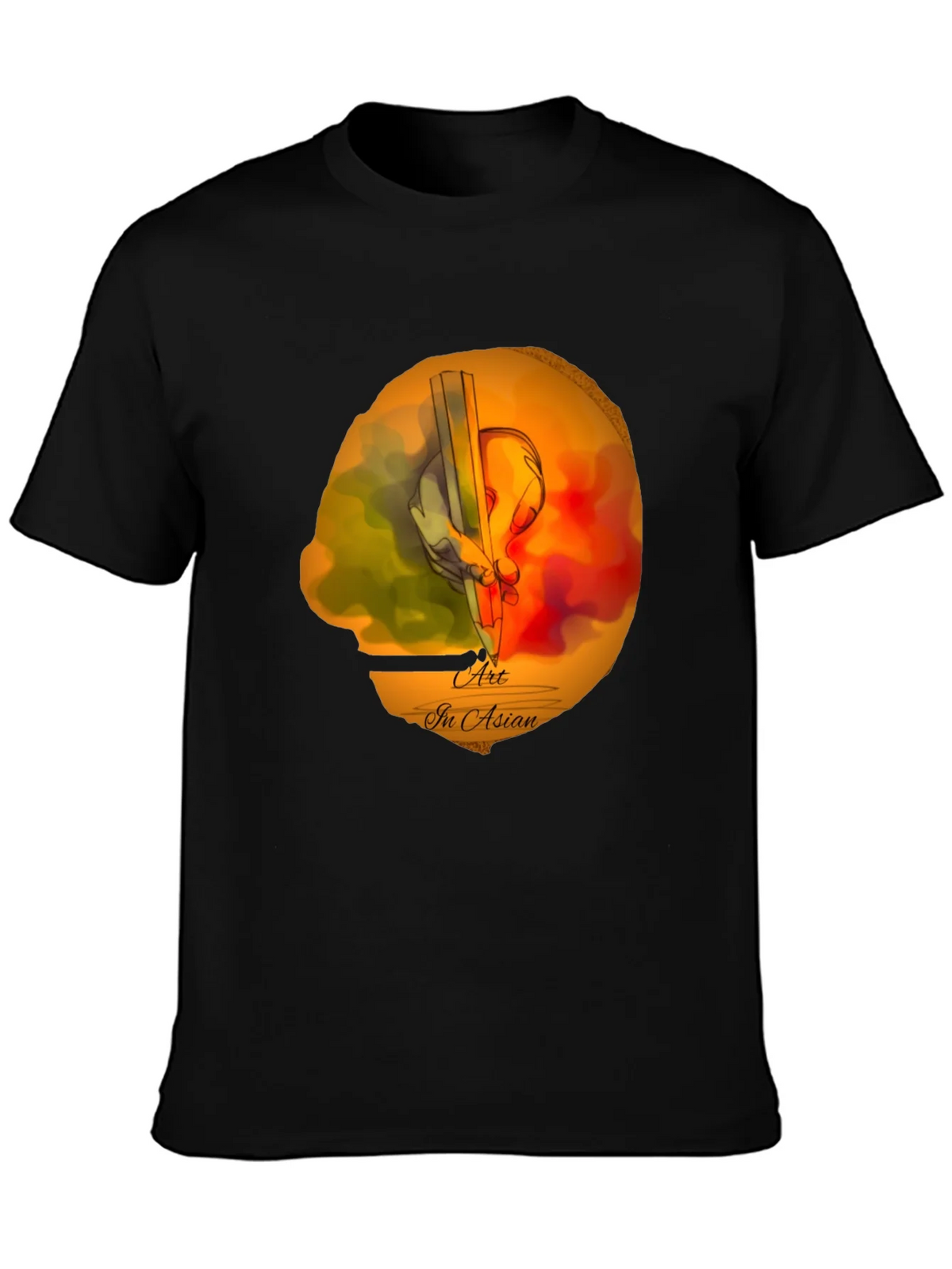 Art In Asian T-Shirt | Artistic Graphic Tee product image 3