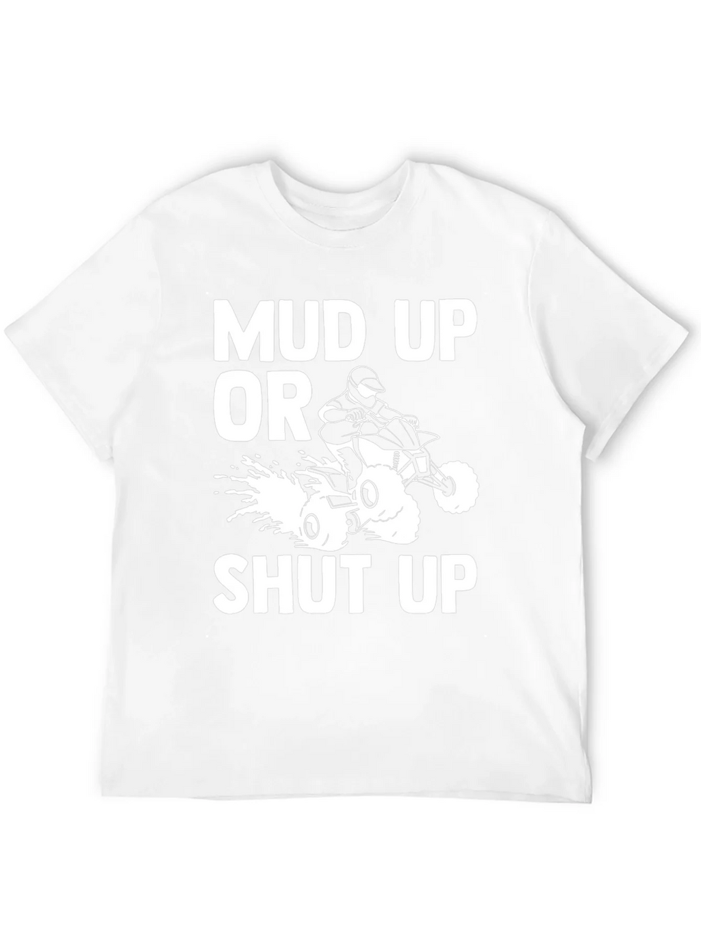 Mud Up or Shut Up Black Graphic Tee product image 6