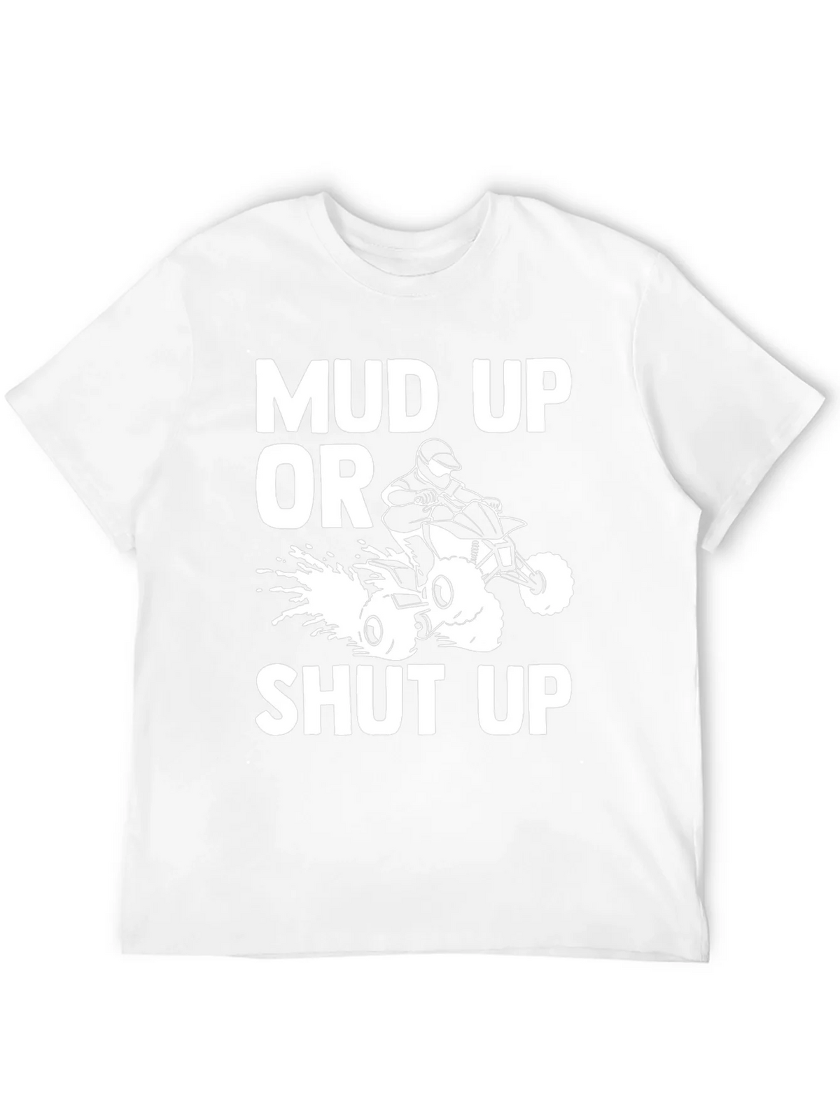 Mud Up or Shut Up Black Graphic Tee product image 6