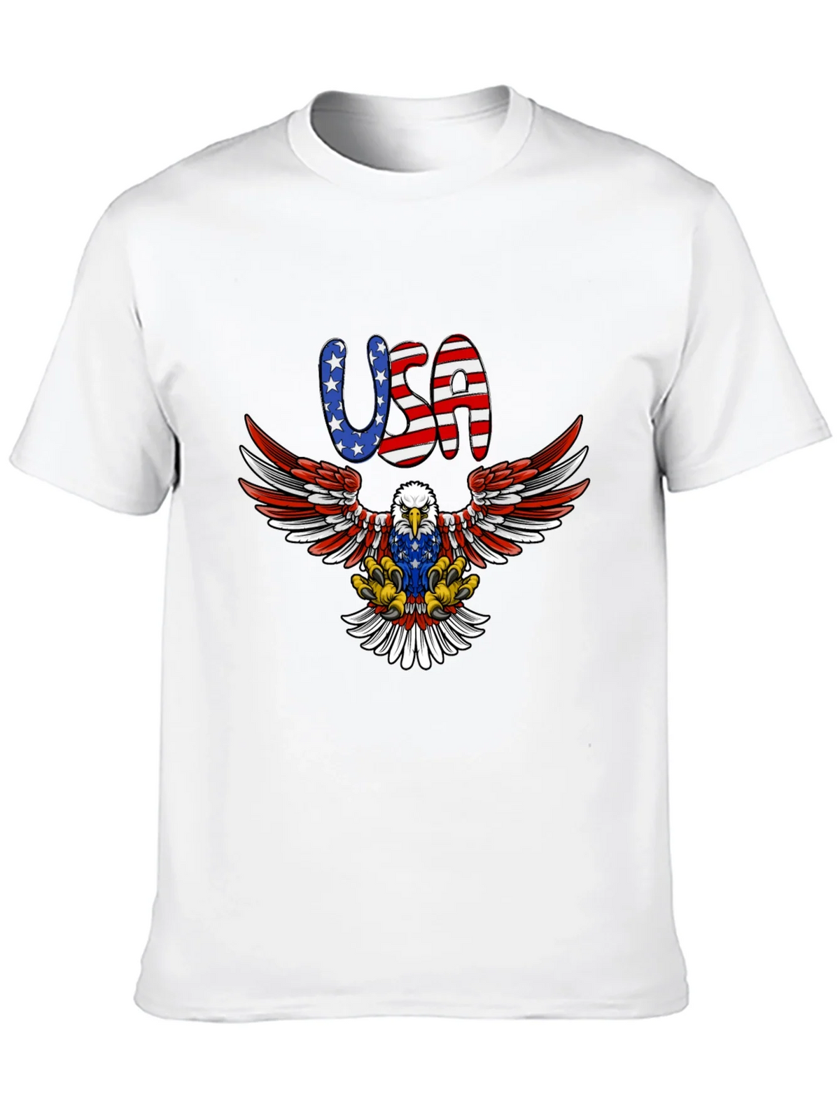 Patriotic USA Eagle Graphic Tee product image 7